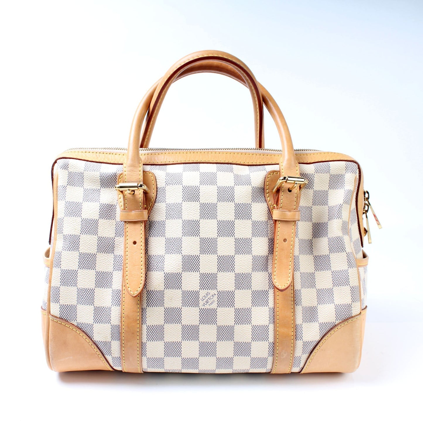 Louis Vuitton Berkeley Azur Damier Handbag Azur 3
