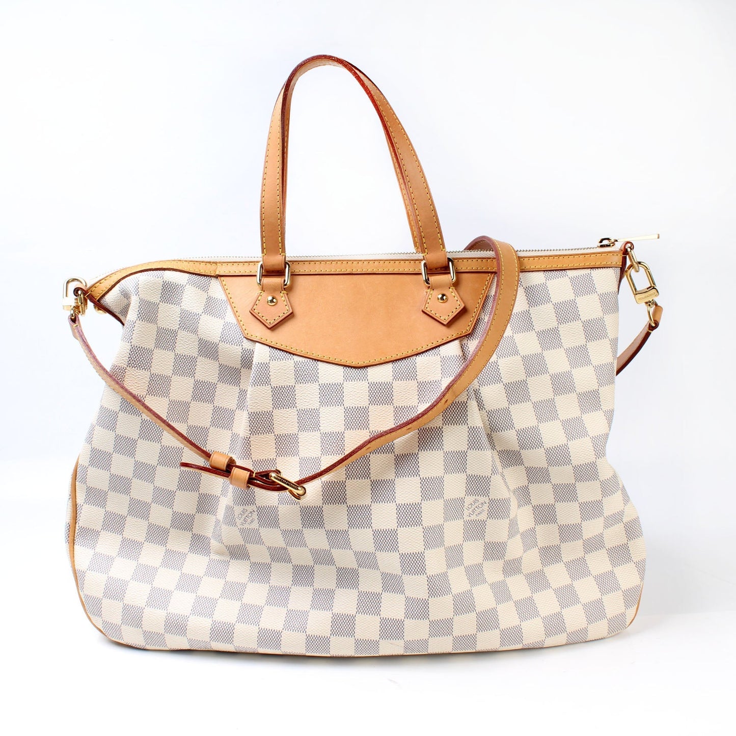 Louis Vuitton Siracusa Azur GM Damier Handbag Azur 4