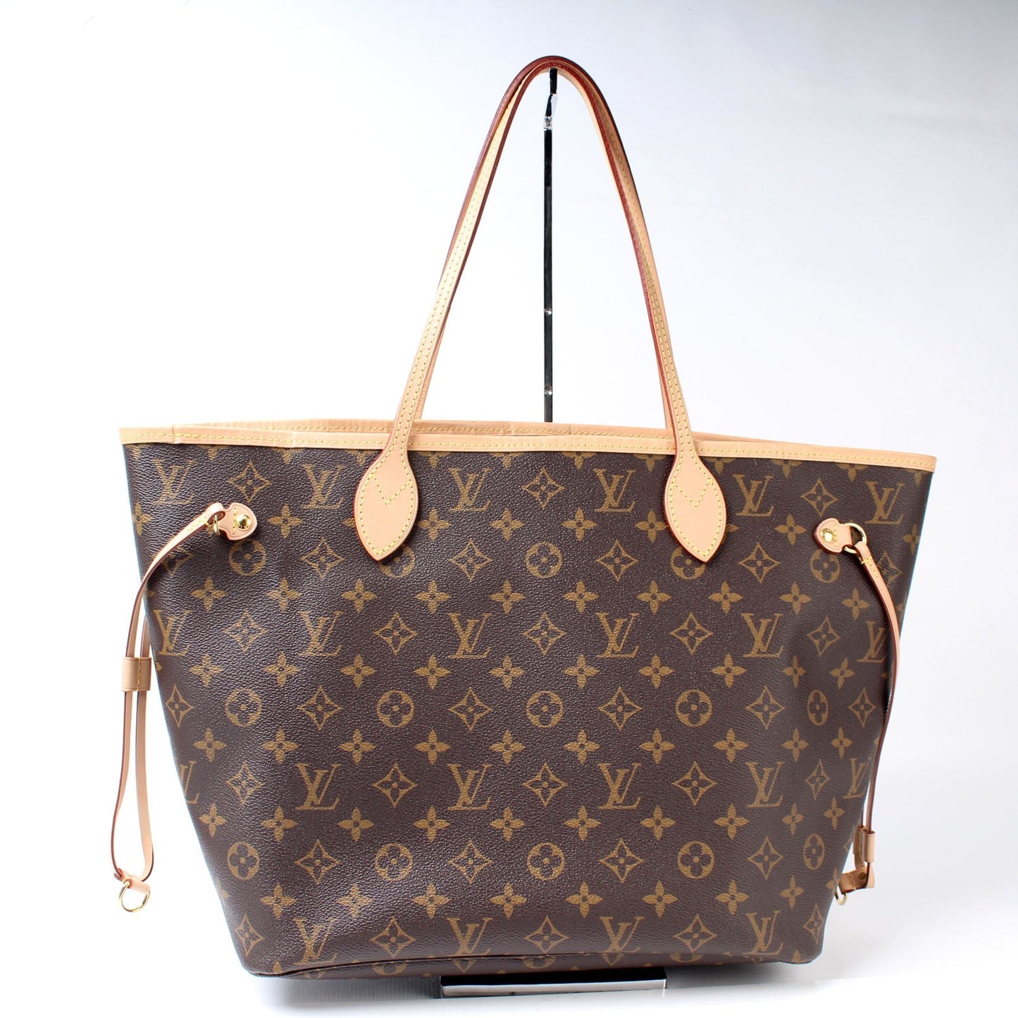 Louis Vuitton Neverfull MM Monogram Tote Bag Monogram 123