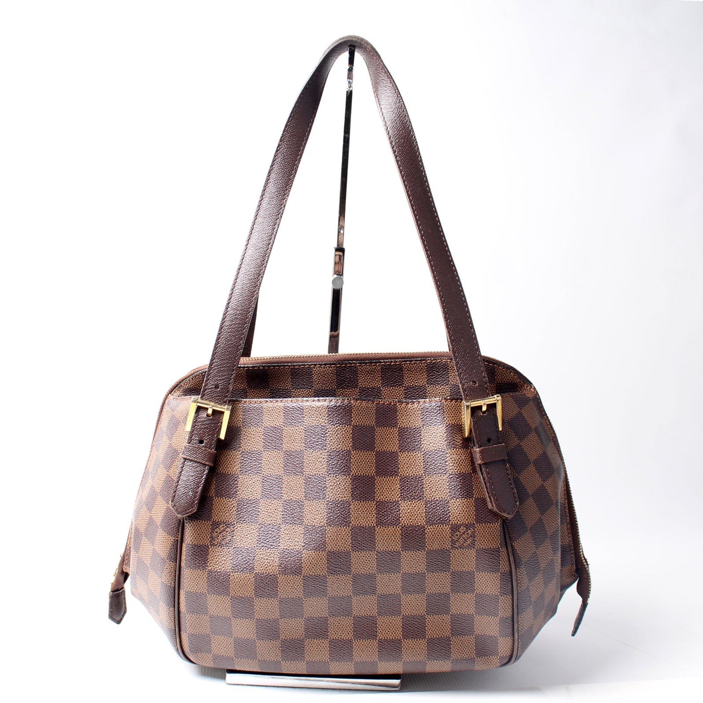 Louis Vuitton Belem MM Ebene Damier Handbag