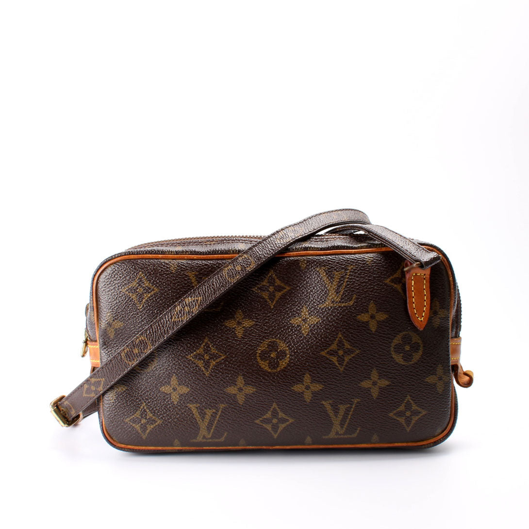 Louis Vuitton Pochette Marly Bandouliere Monogram Clutch Bag Monogram 2