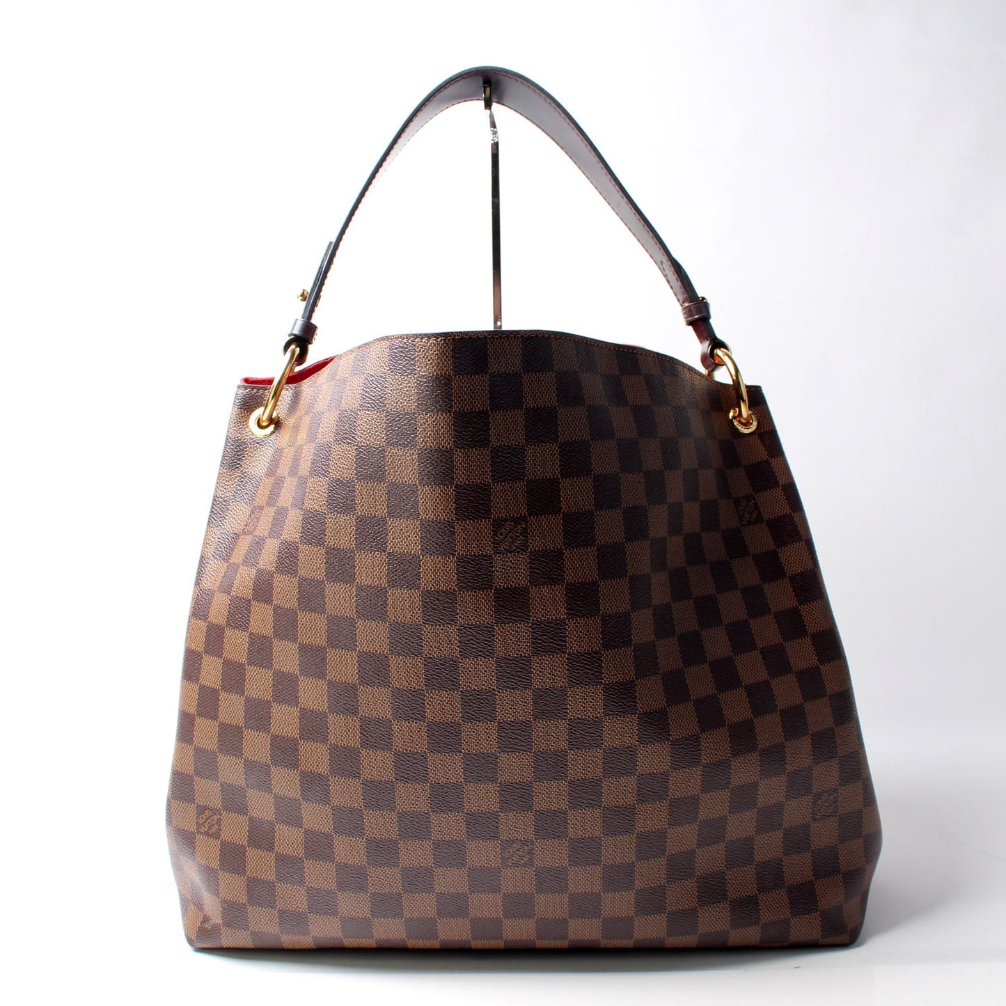 Louis Vuitton Graceful MM Ebene Damier Handbag Ebene 12