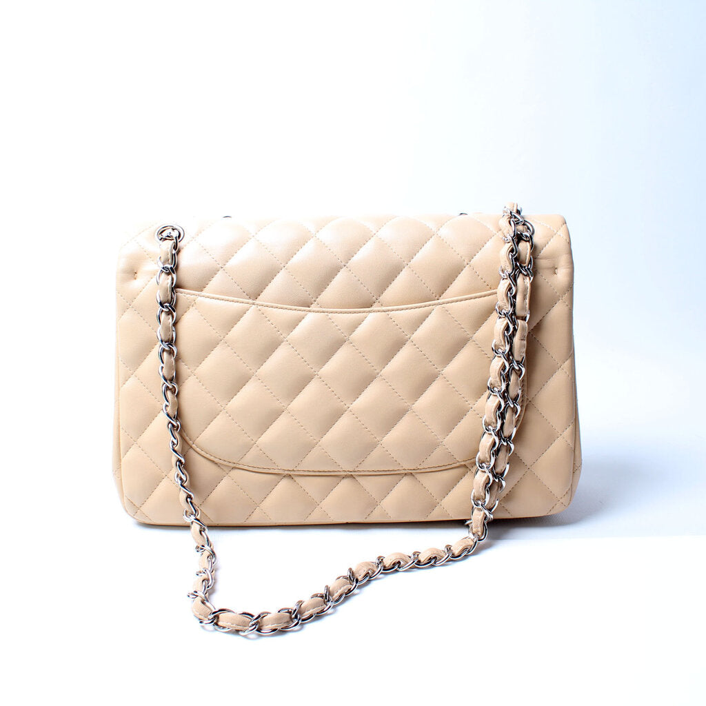 Chanel Classic Flap Jumbo Lambskin 14M Handbag