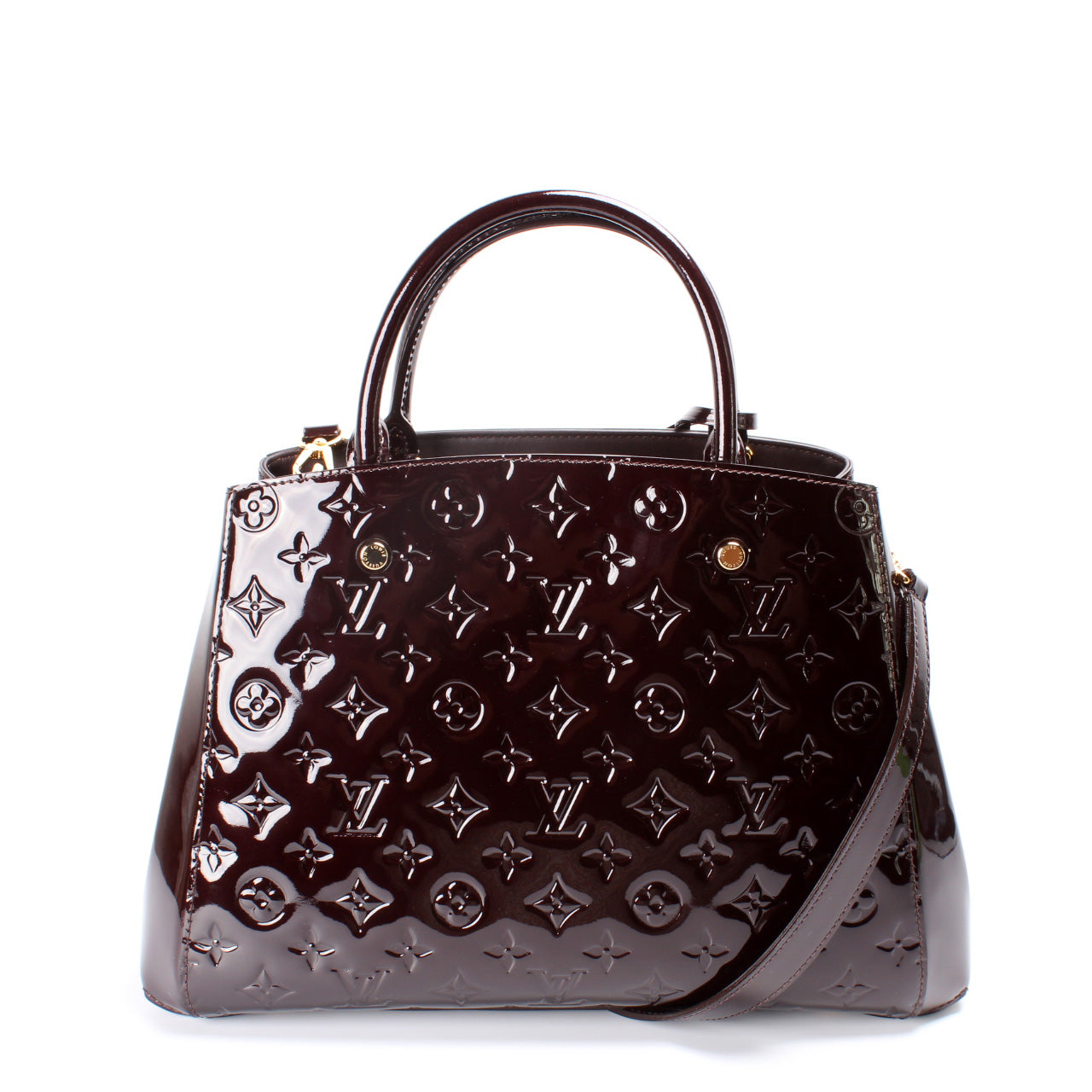Louis Vuitton Montaigne MM Vernis Handbag