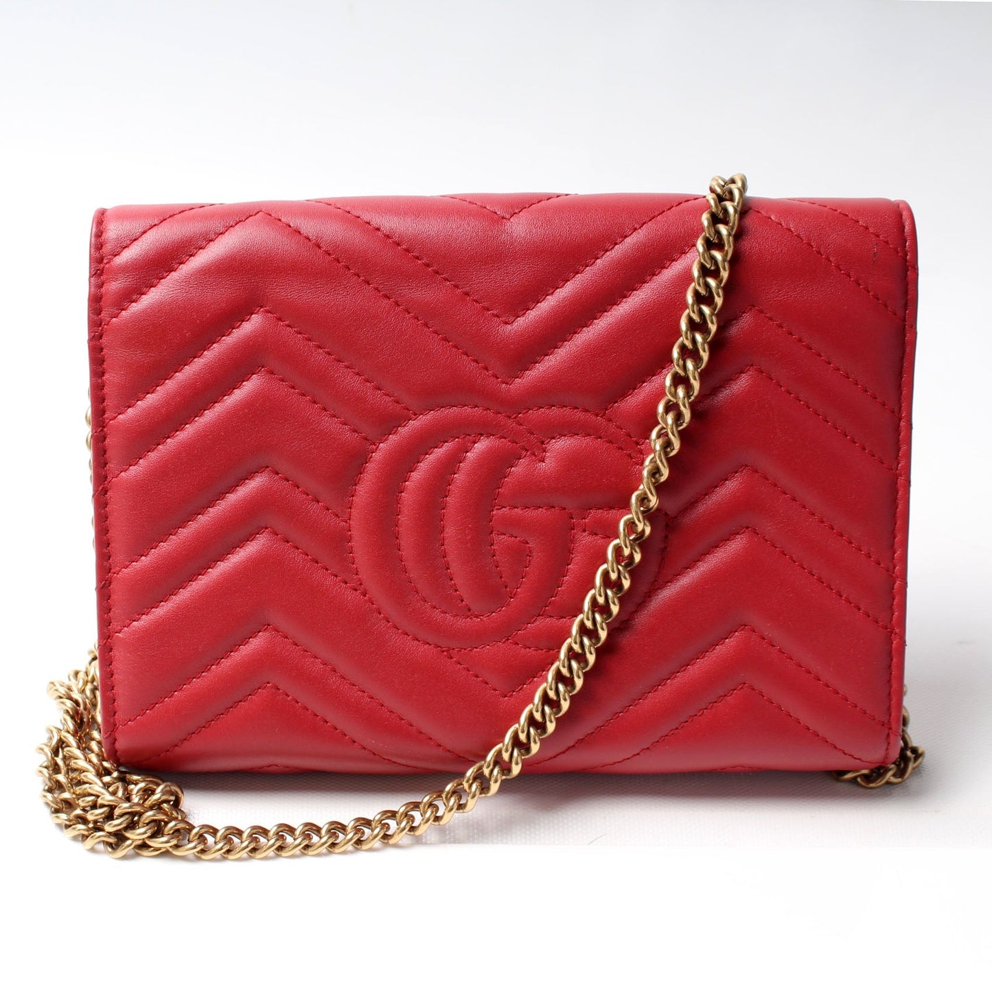 Gucci Marmont Chain Wallet Case Wallet 7