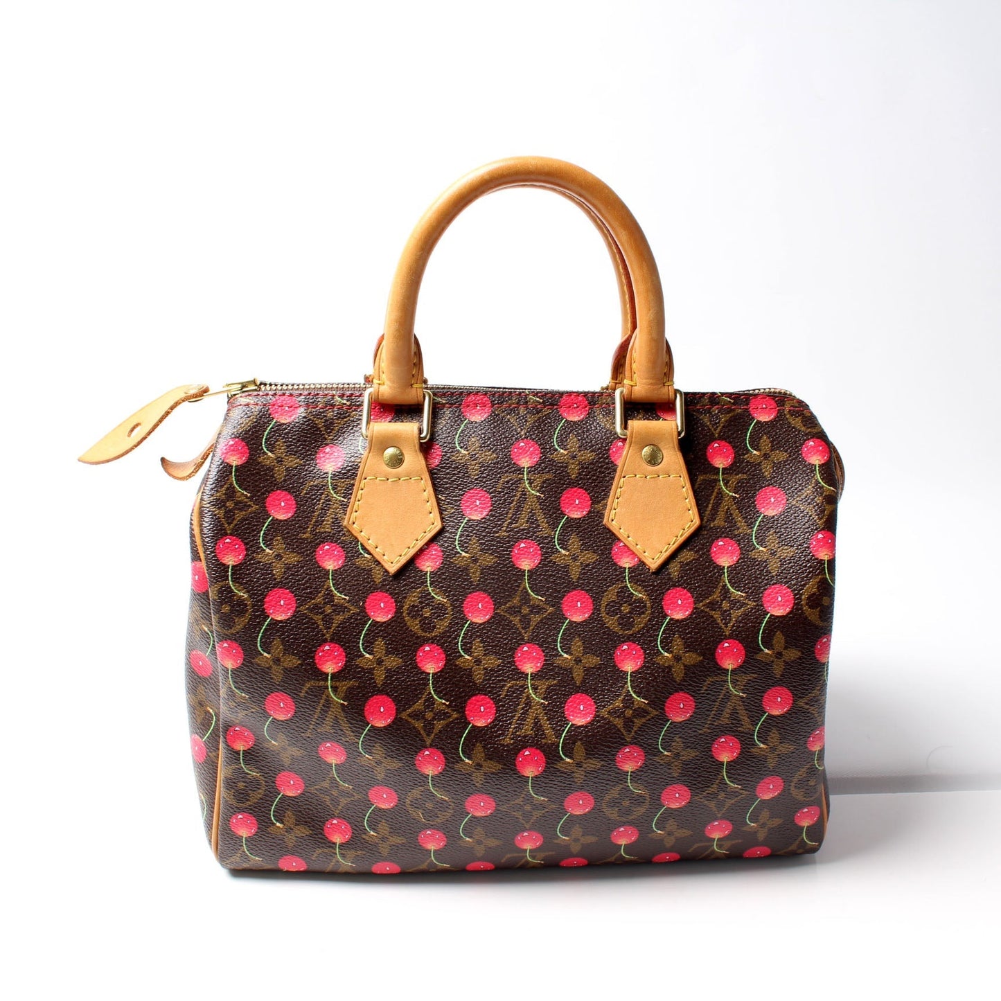 Louis Vuitton Speedy 25 Cerises Handbag