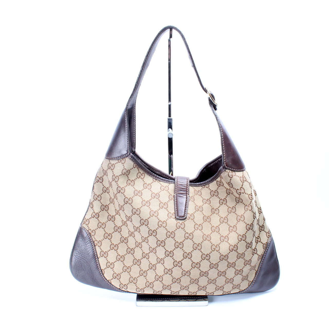 Gucci Web Jackie Shoulder Bag