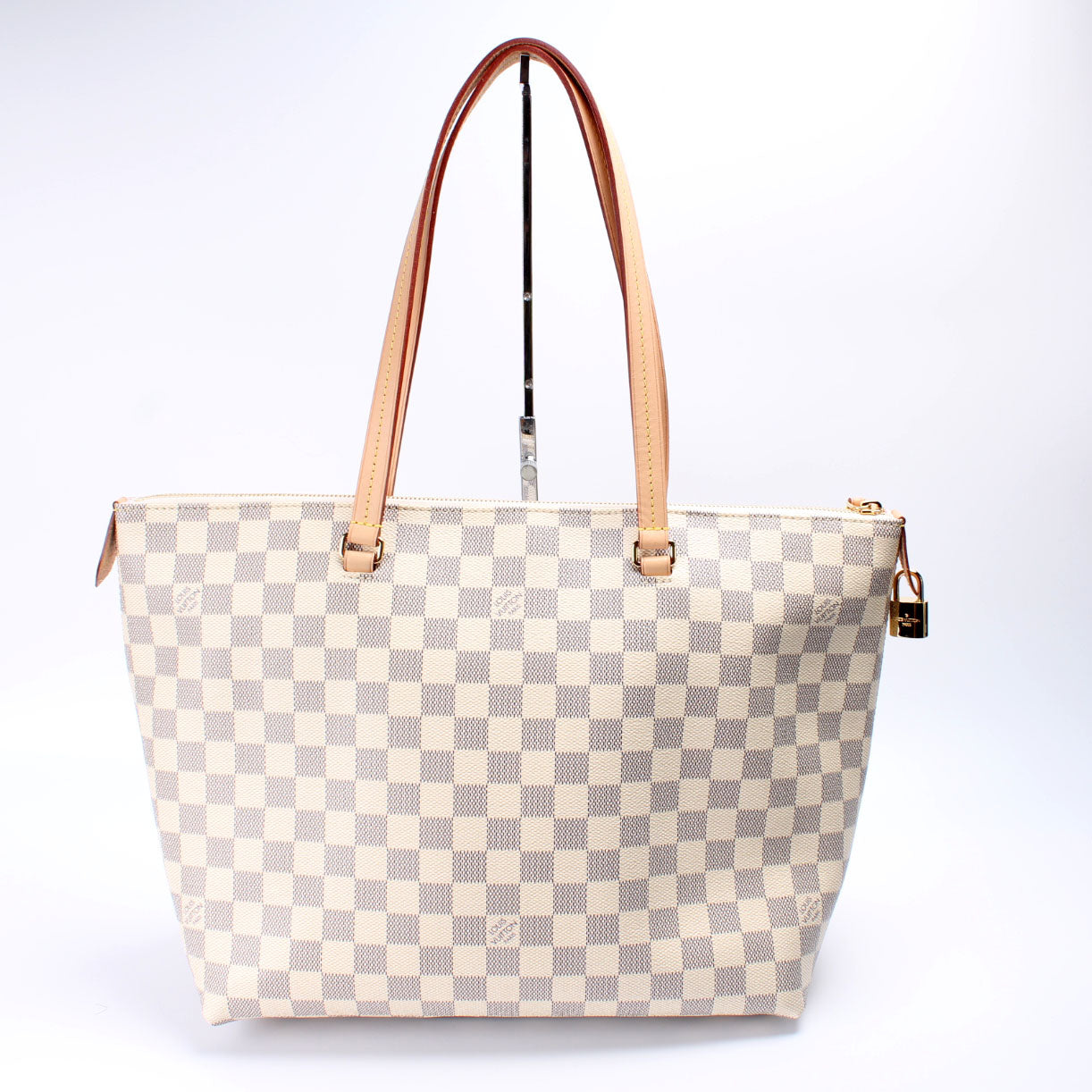 Louis Vuitton Iena MM Azur Damier Handbag Azur 4