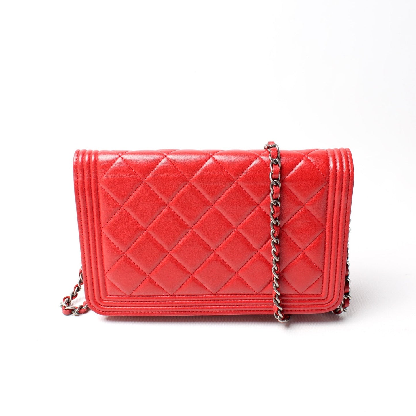 Chanel WOC Boy Lambskin 19M Clutch Bag