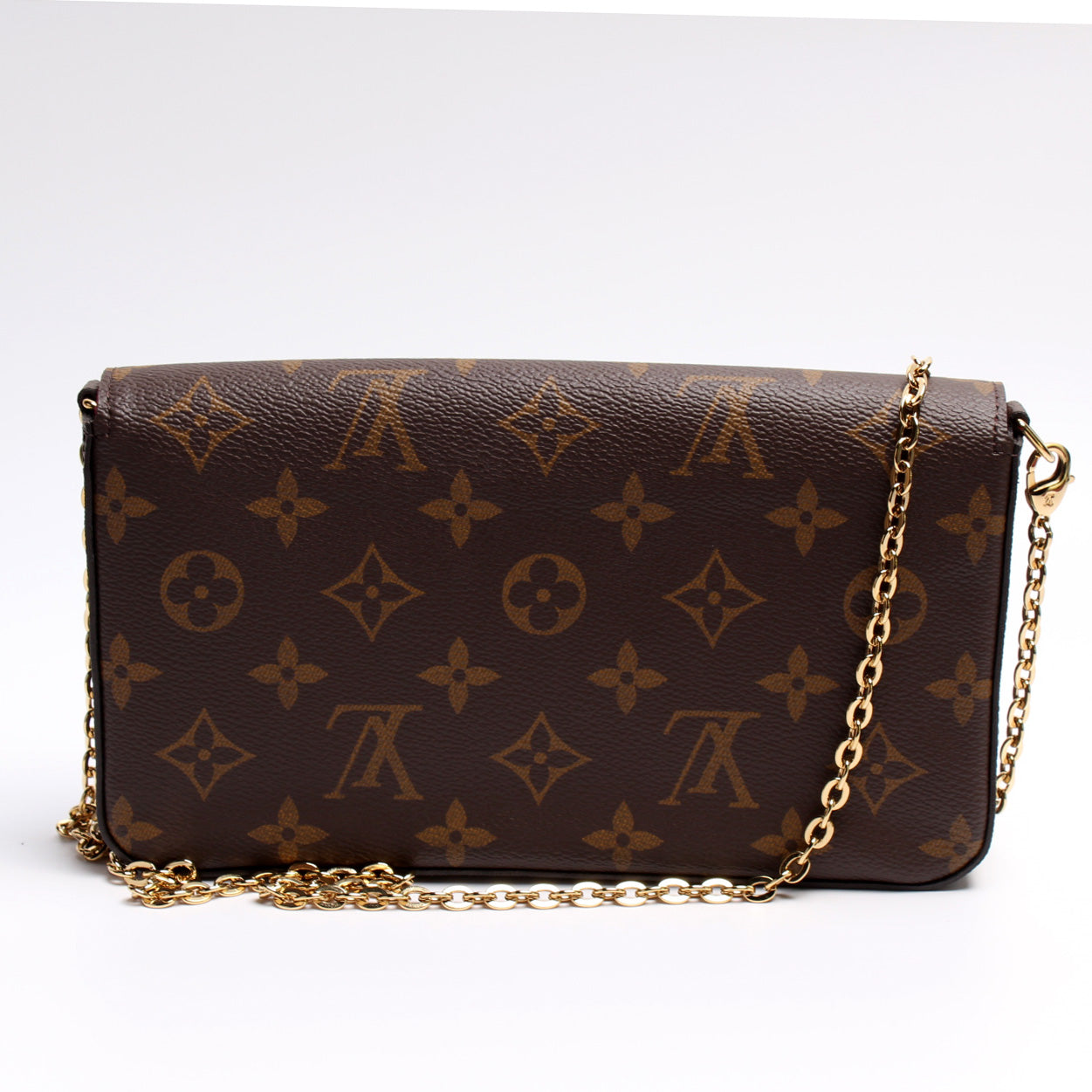 Louis Vuitton Pochette Felicie Monogram Clutch Bag Monogram 50