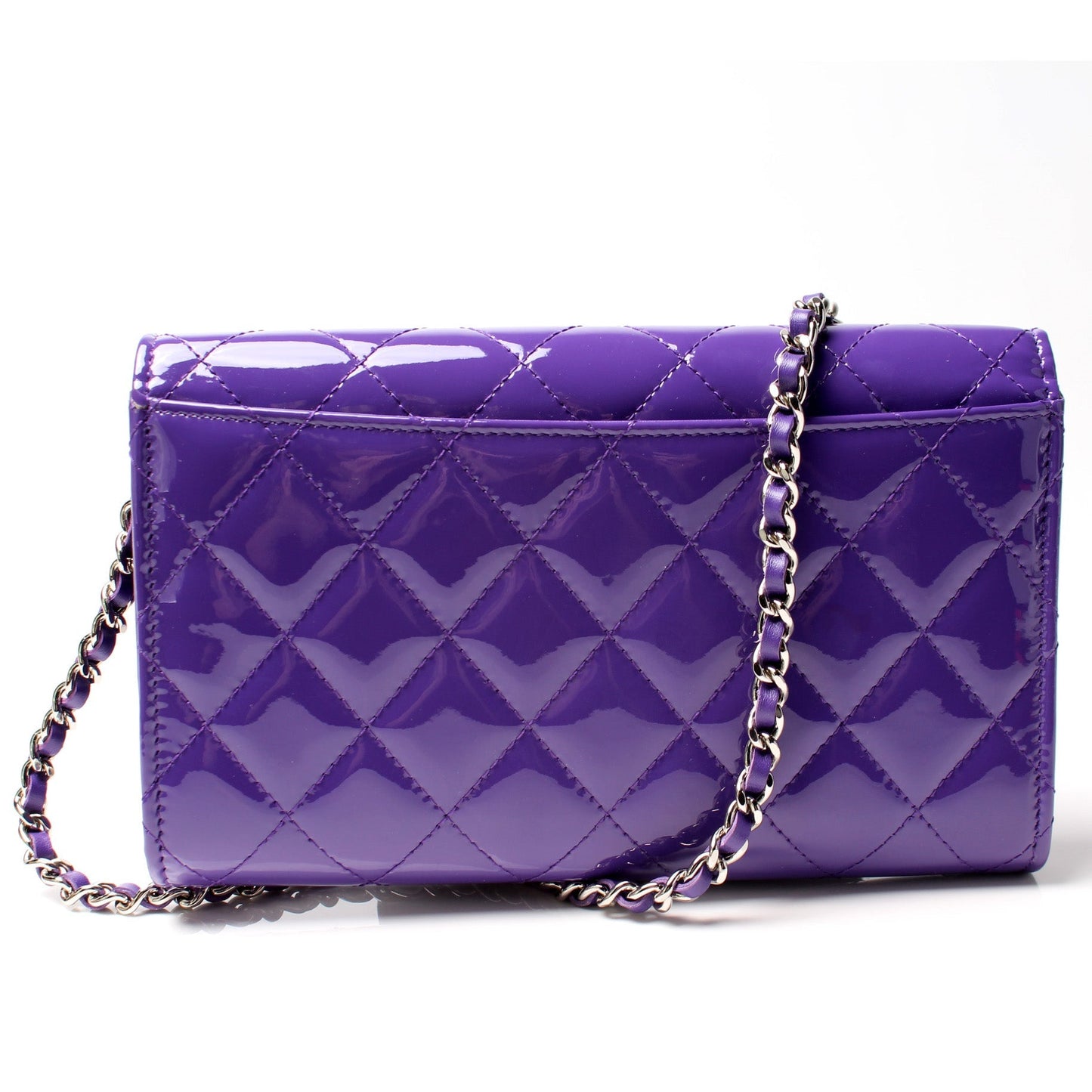 Chanel Classic W Patent 21M Clutch Bag