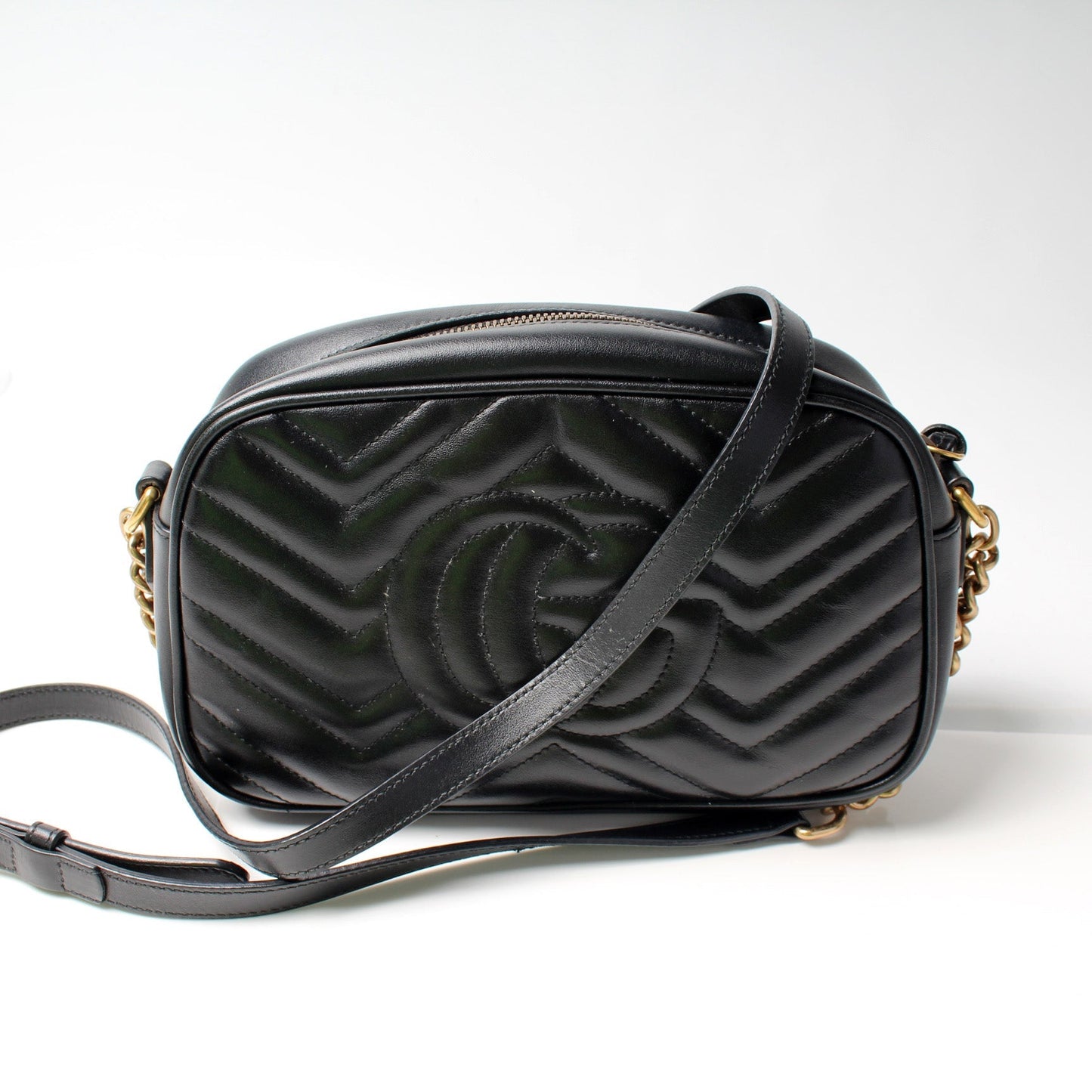 Gucci Marmont Camera Leather Small Crossbody Bag Camera 26