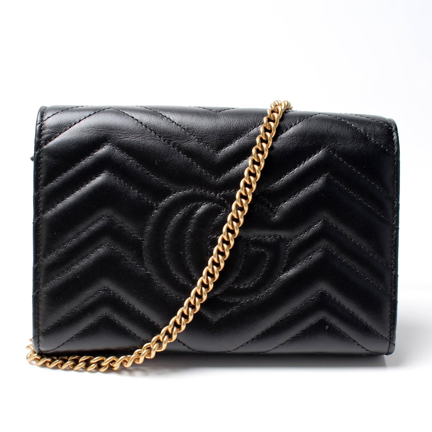 Gucci Marmont Chain Wallet Case Wallet 8