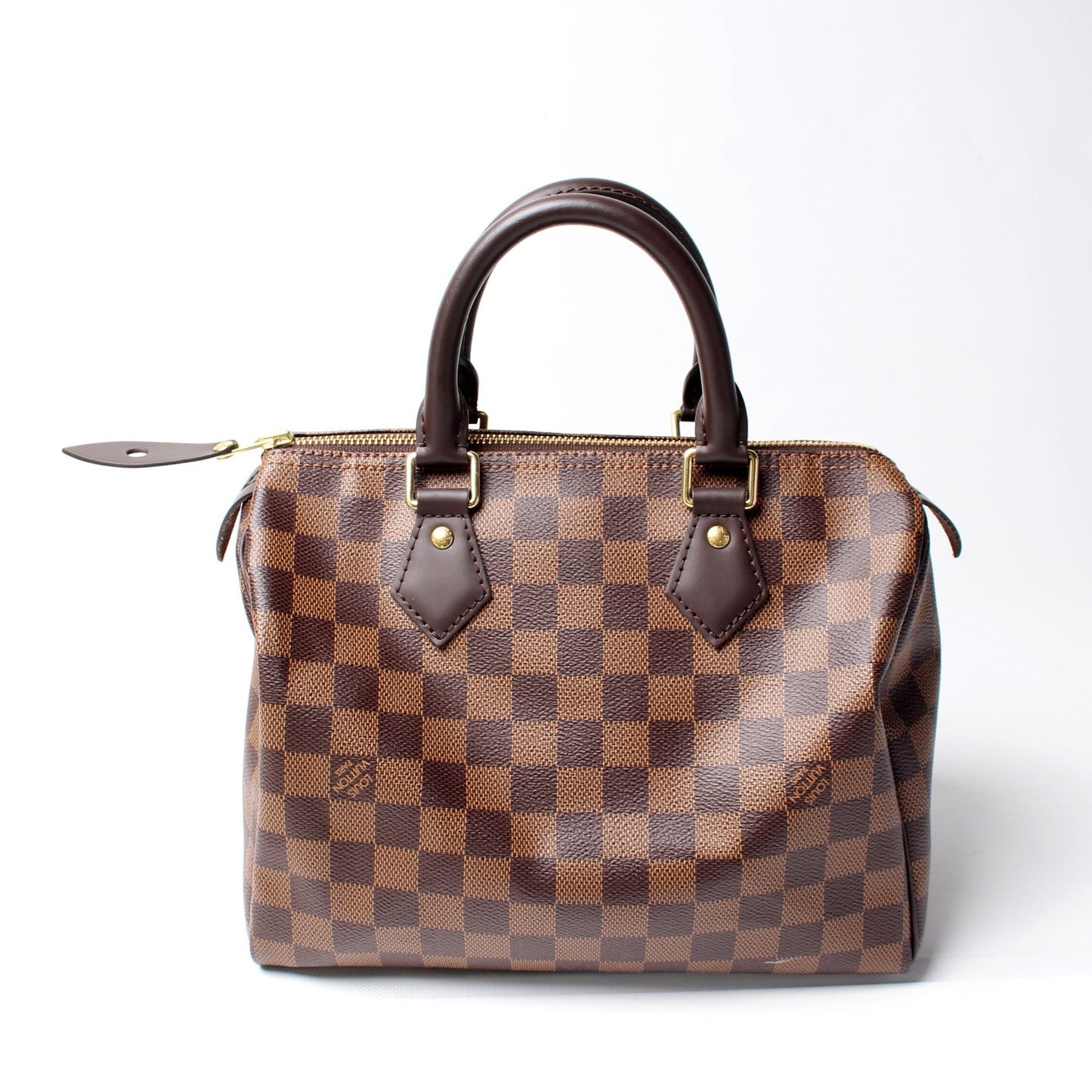 Louis Vuitton Speedy 25 Ebene Damier Handbag