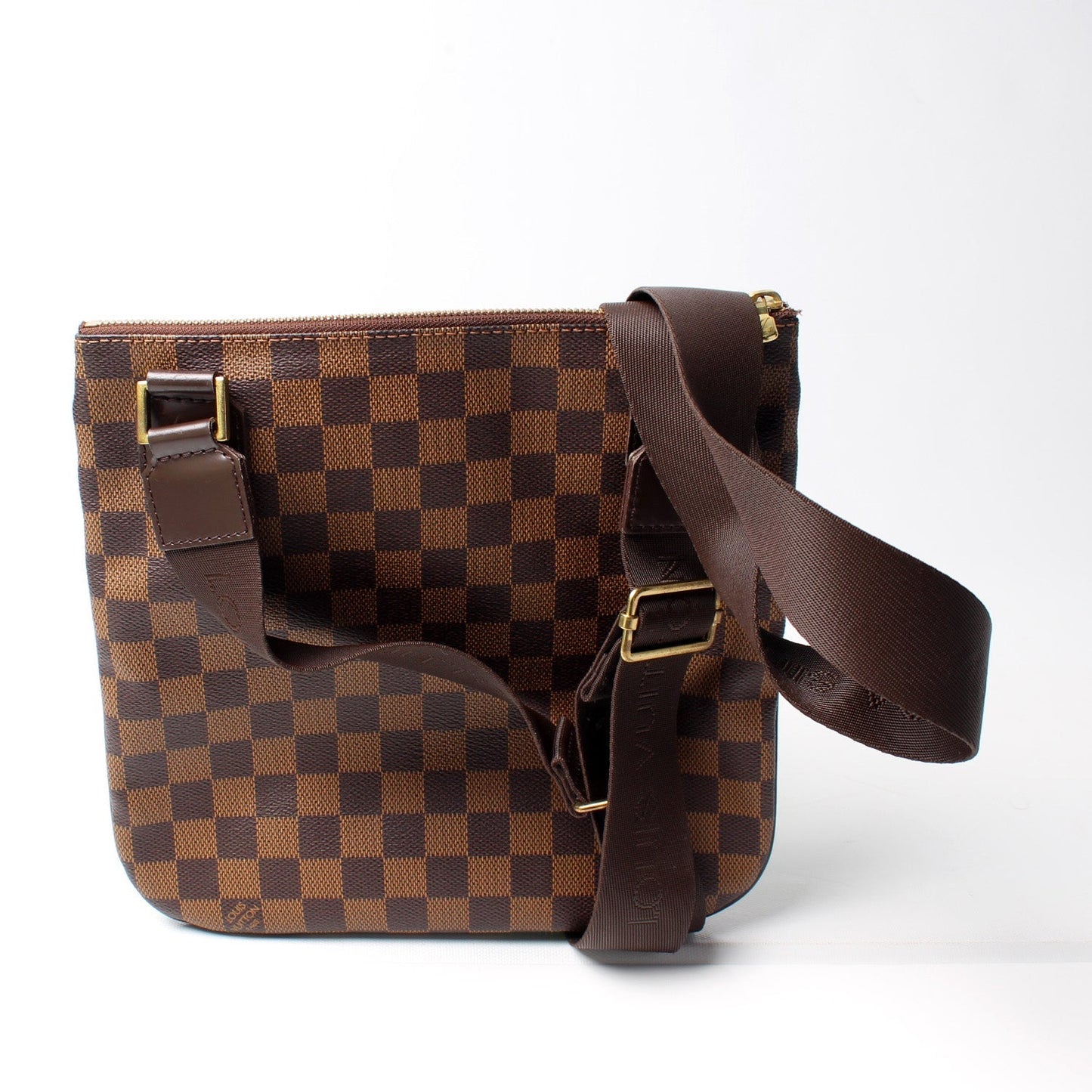Louis Vuitton Pochette Bosphore Ebene Damier Clutch Bag Ebene 8