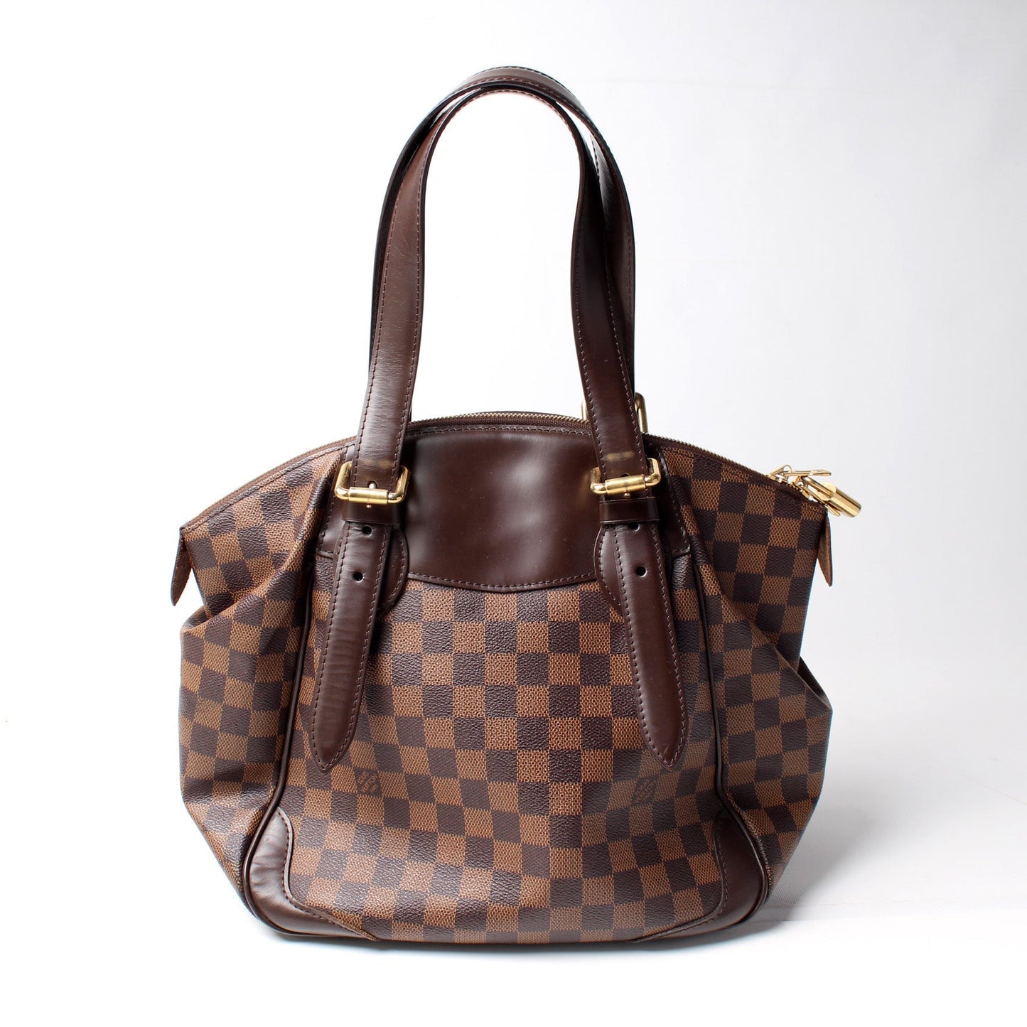 Louis Vuitton Verona Ebene MM Damier Handbag Ebene 6