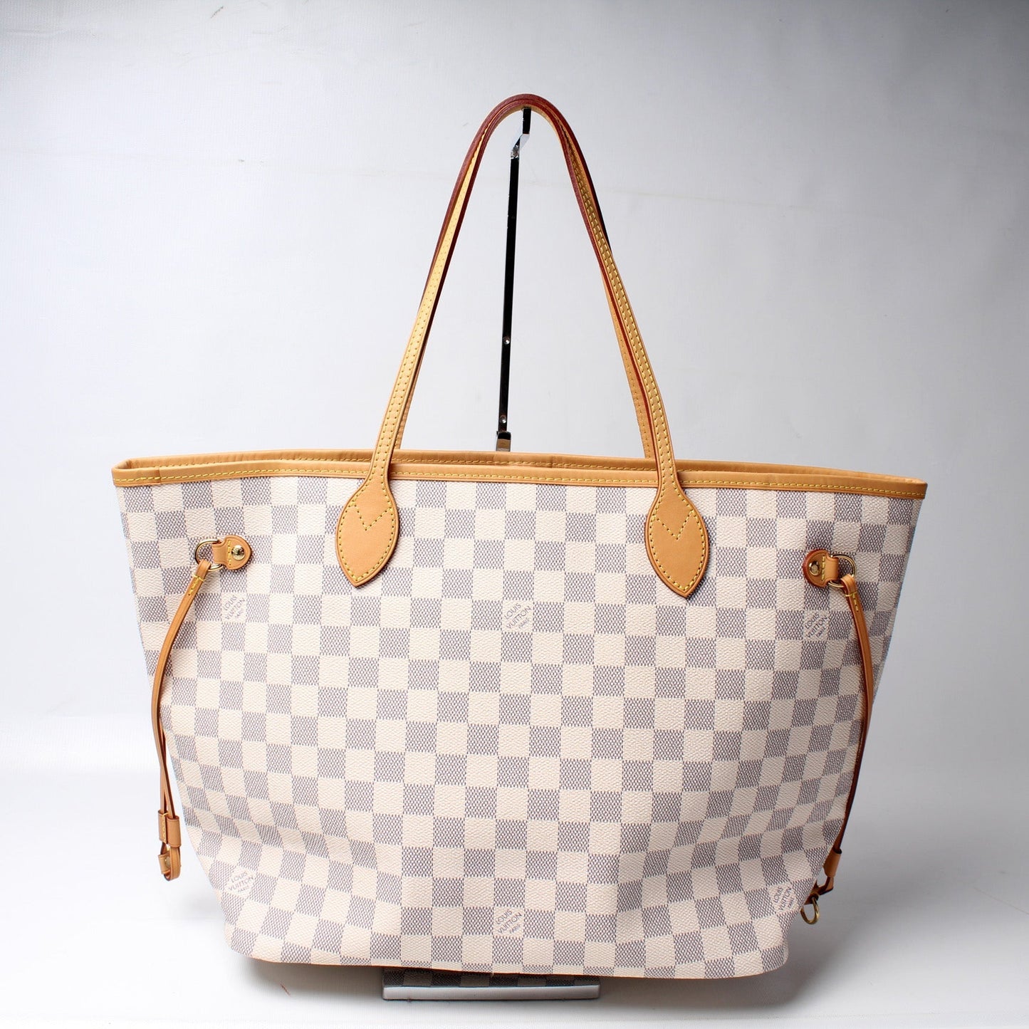 Louis Vuitton Neverfull MM Azur Damier Tote Bag Azur 69