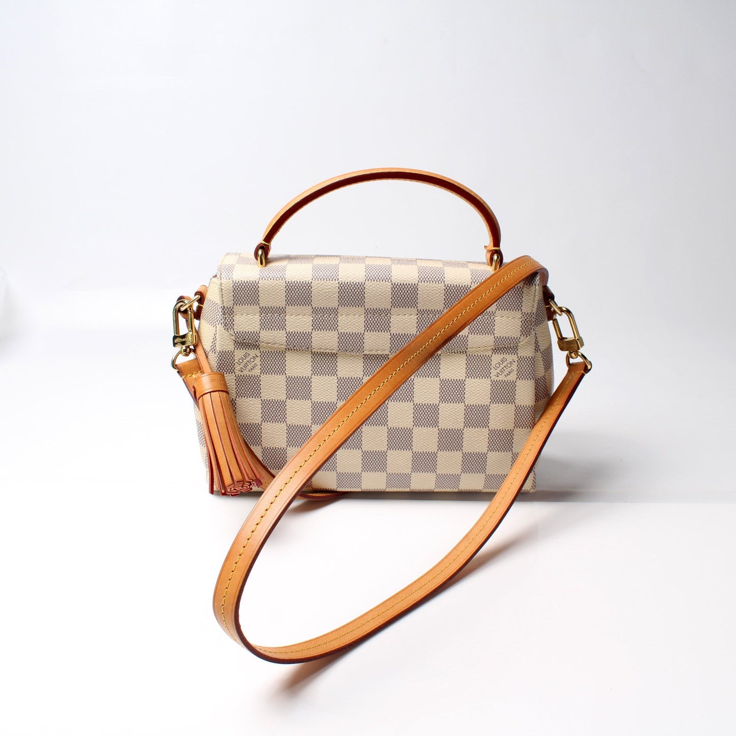 Louis Vuitton Croisette Azur Damier Handbag