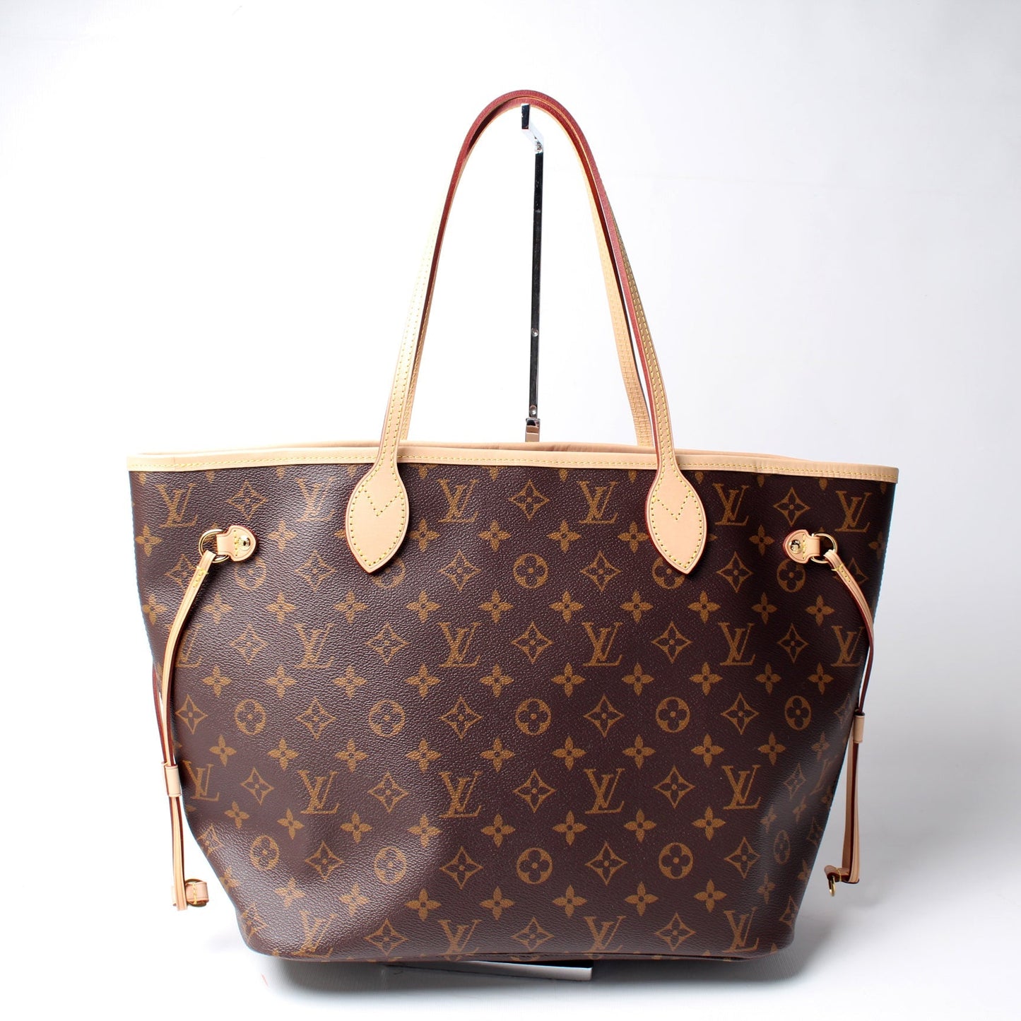 Louis Vuitton Neverfull MM Monogram Tote Bag Monogram 166