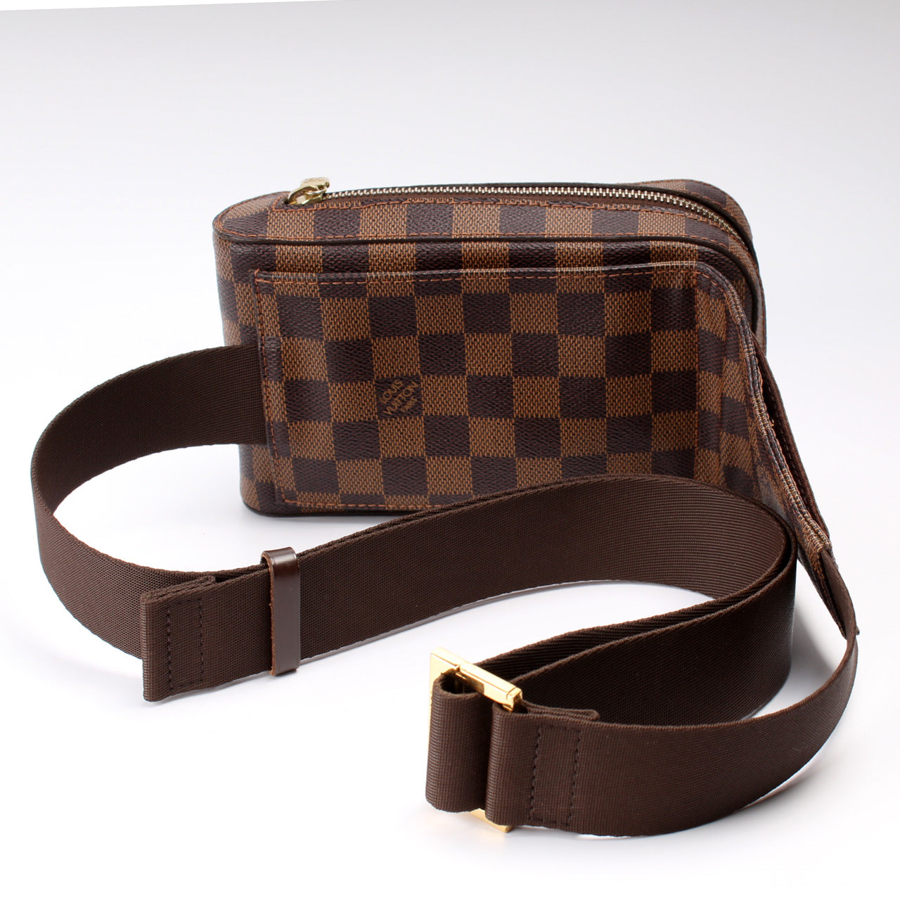 Louis Vuitton Geronimos Ebene Damier Handbag Ebene 17