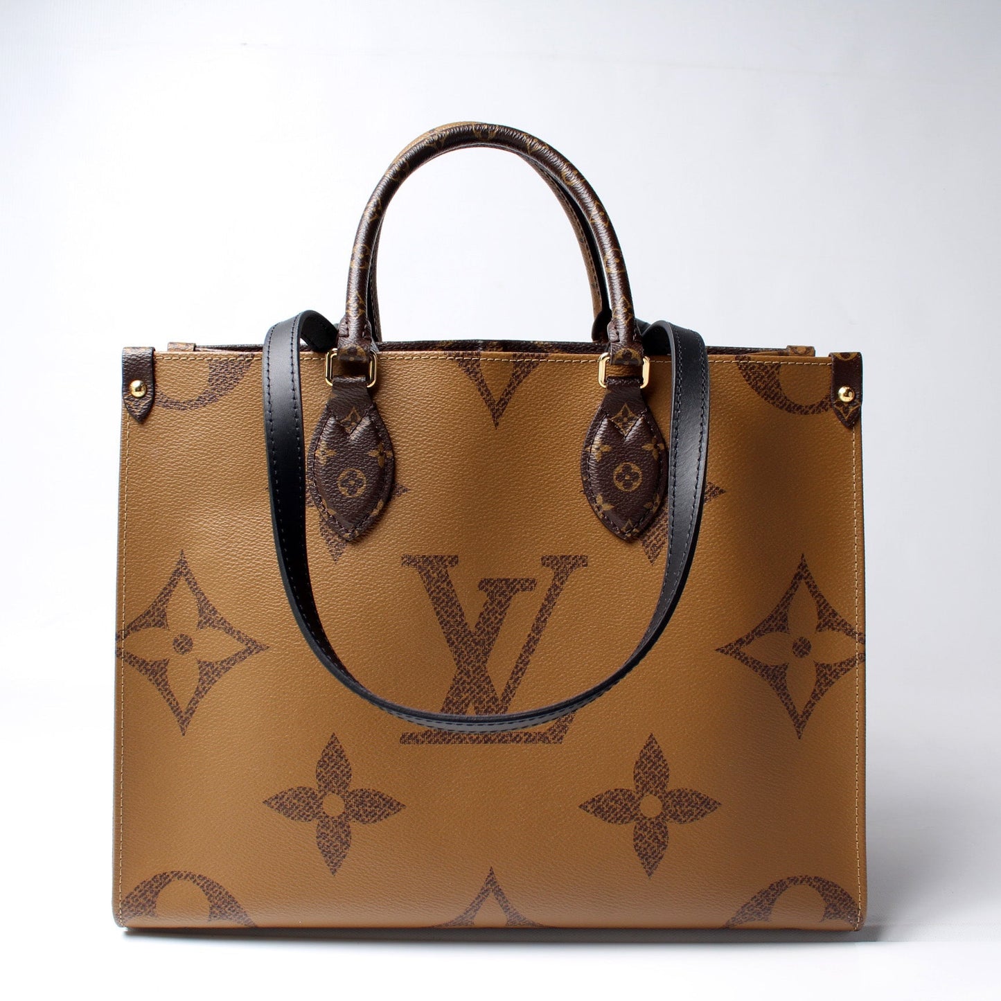 Louis Vuitton ONTHEGO MM Reverse Monogram Handbag Monogram Reverse