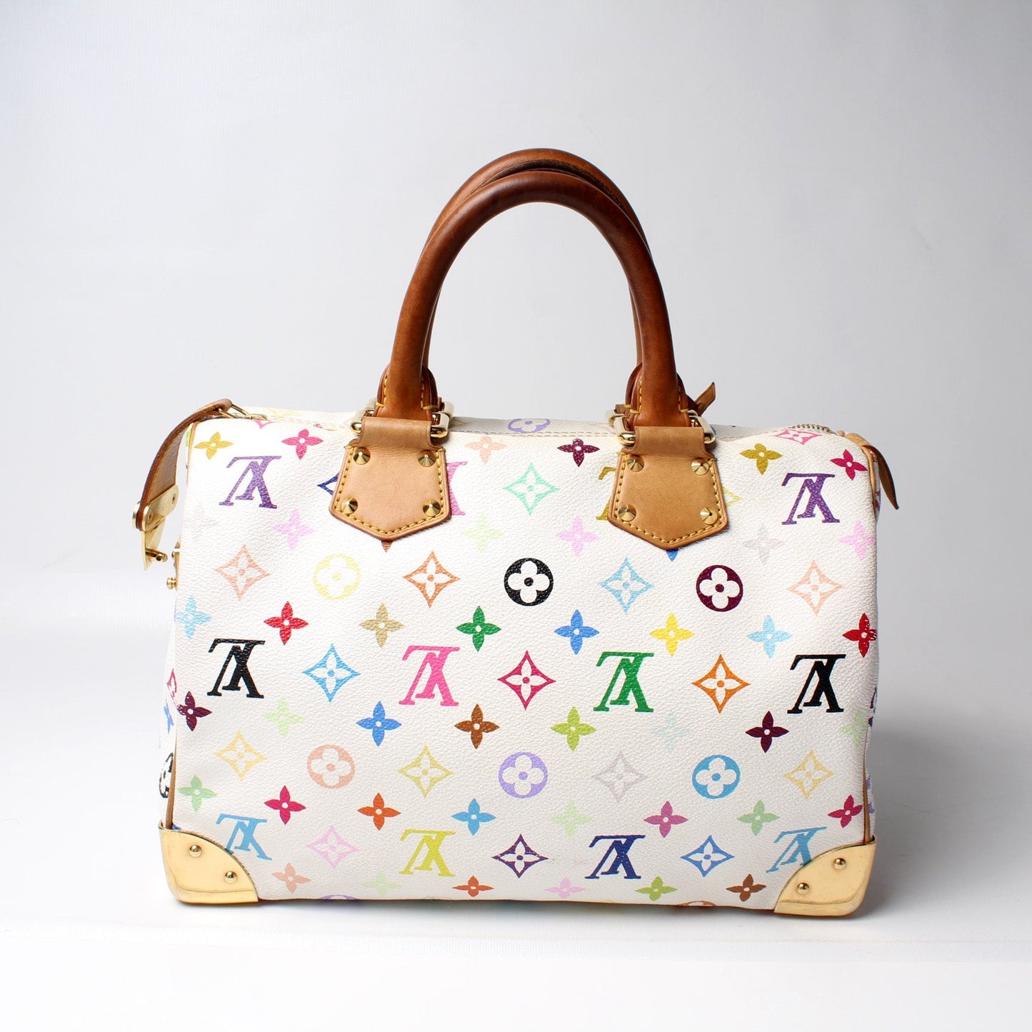 Louis Vuitton Speedy 30 Monogram Multicolor Handbag Monogram 3