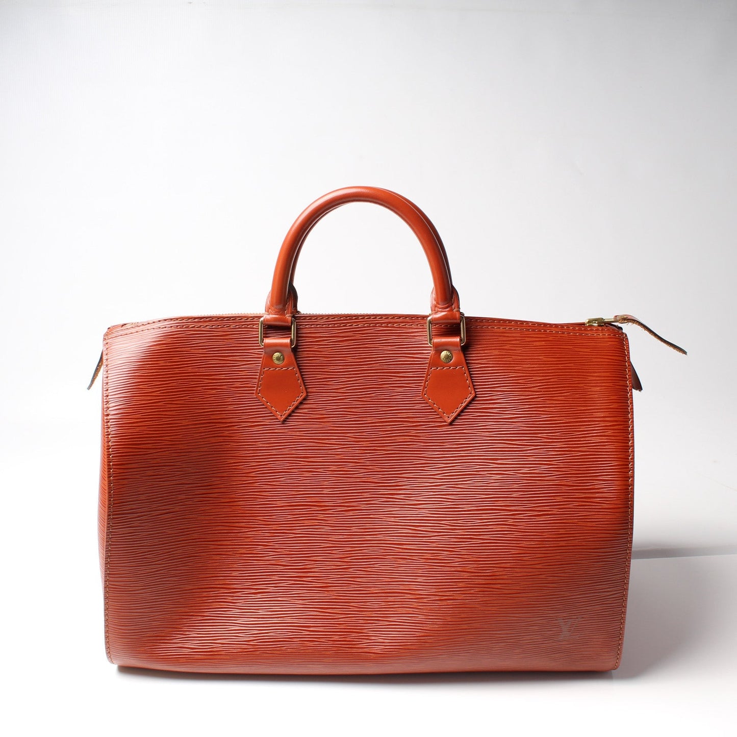 Louis Vuitton Speedy 35 Epi Handbag Epi 13