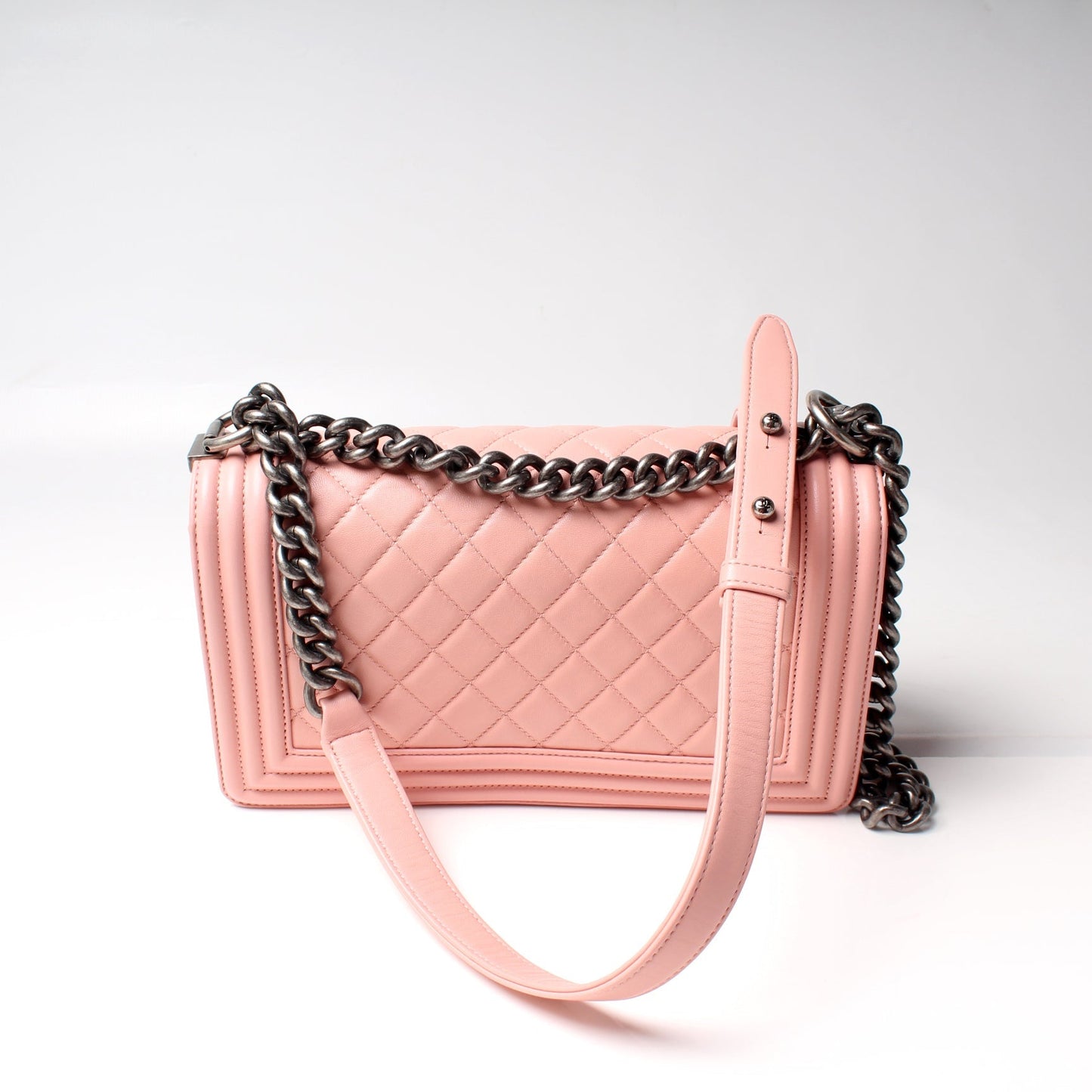 Chanel Boy Flap Old Lambskin 20M Handbag