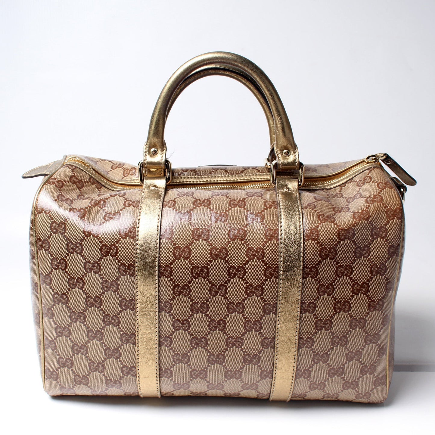 Gucci Joy Boston Crystal GG Travel Bag