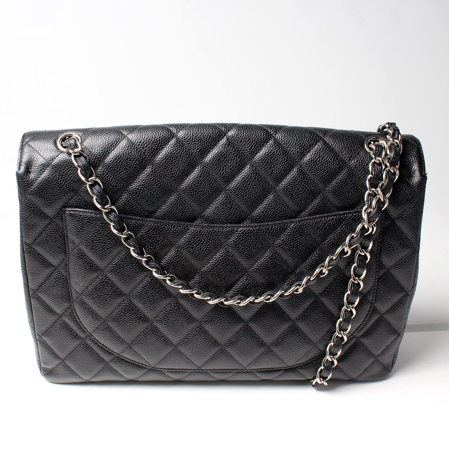 Chanel Classic Flap Maxi Caviar 10-13M Handbag