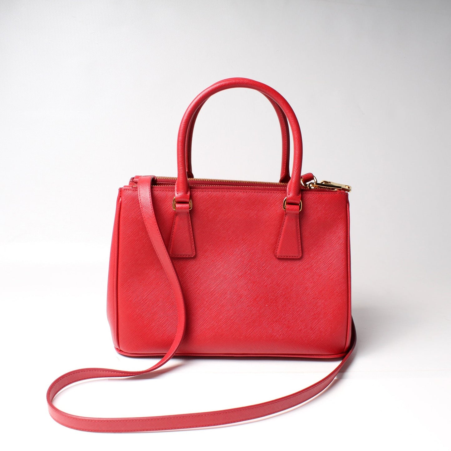 Prada Saffiano Lux Bag Small Travel Bag