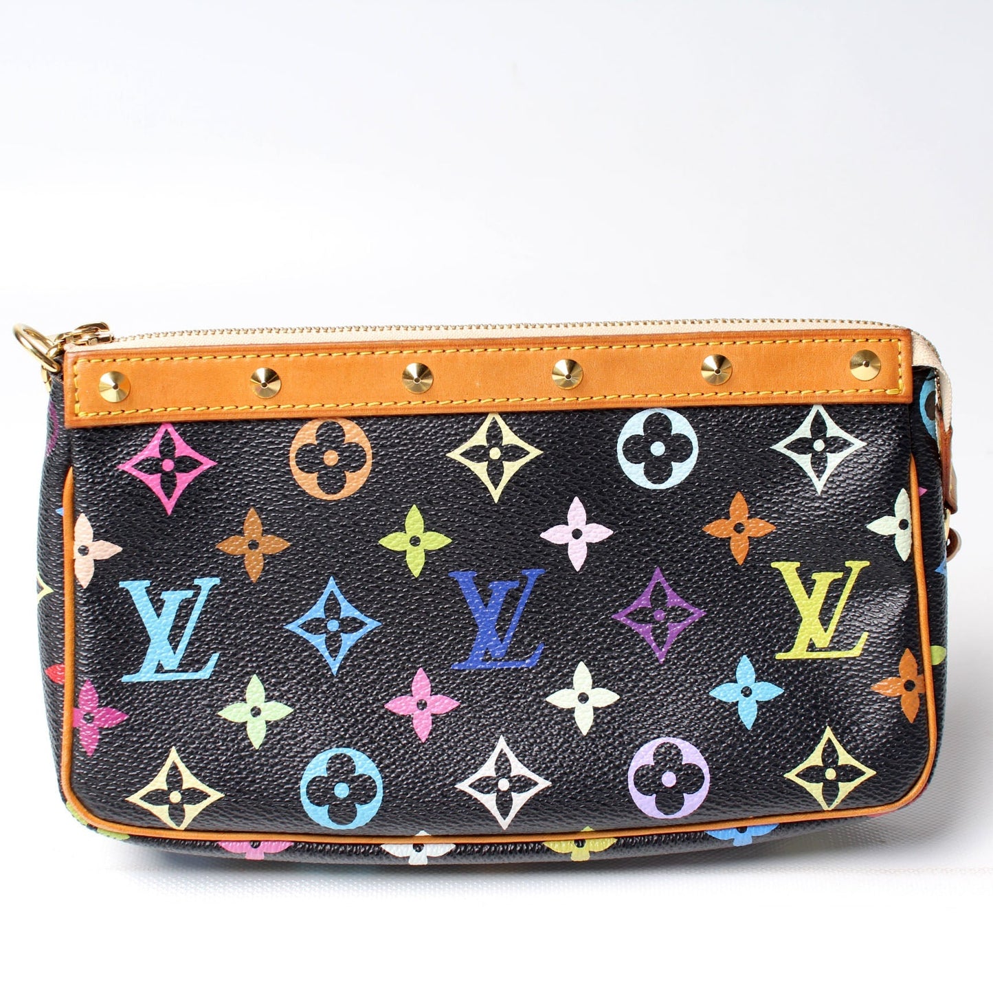 Louis Vuitton Pochette Accessoires Monogram Multicolor Clutch Bag