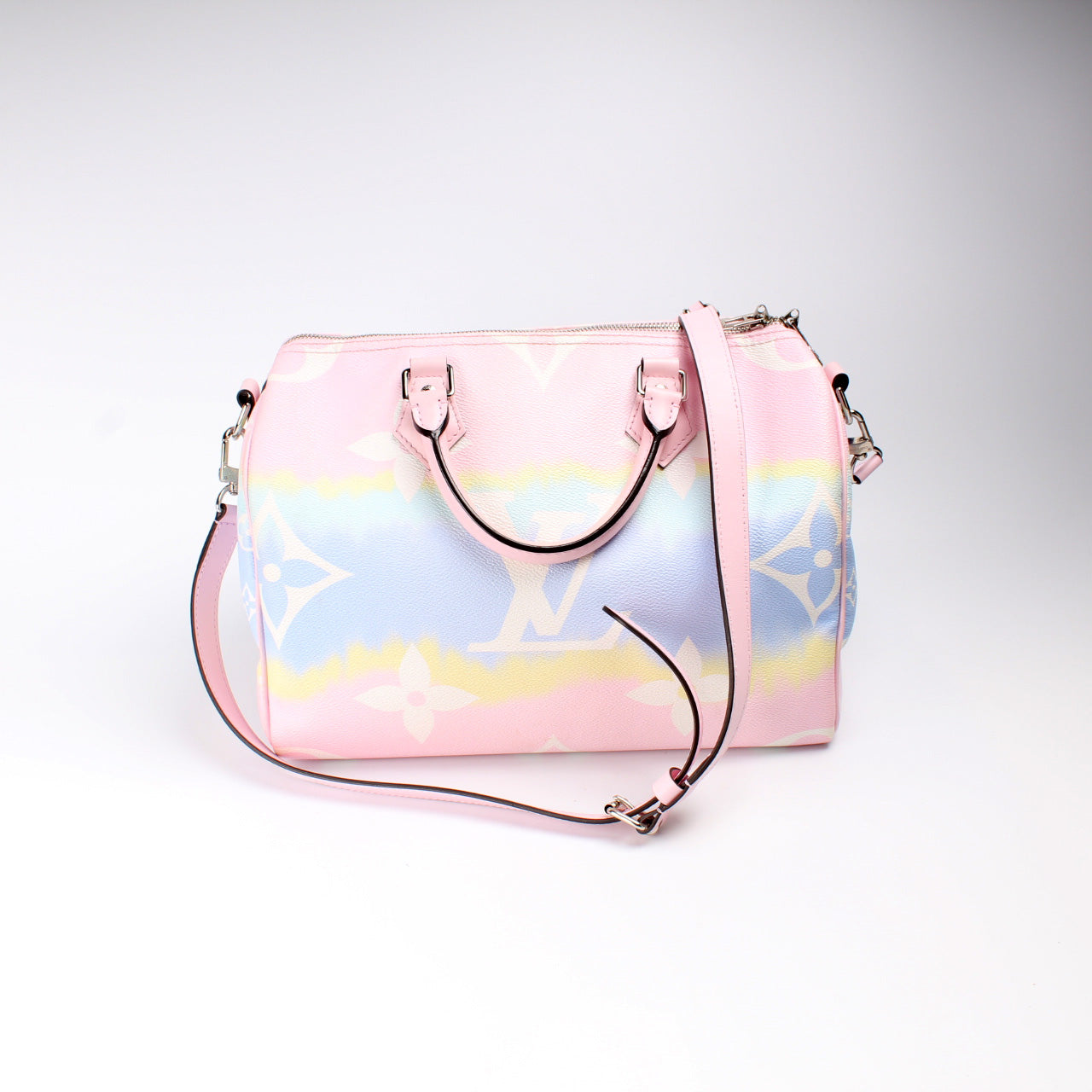 Louis Vuitton Speedy 30 Bandouliere Escale Monogram Handbag