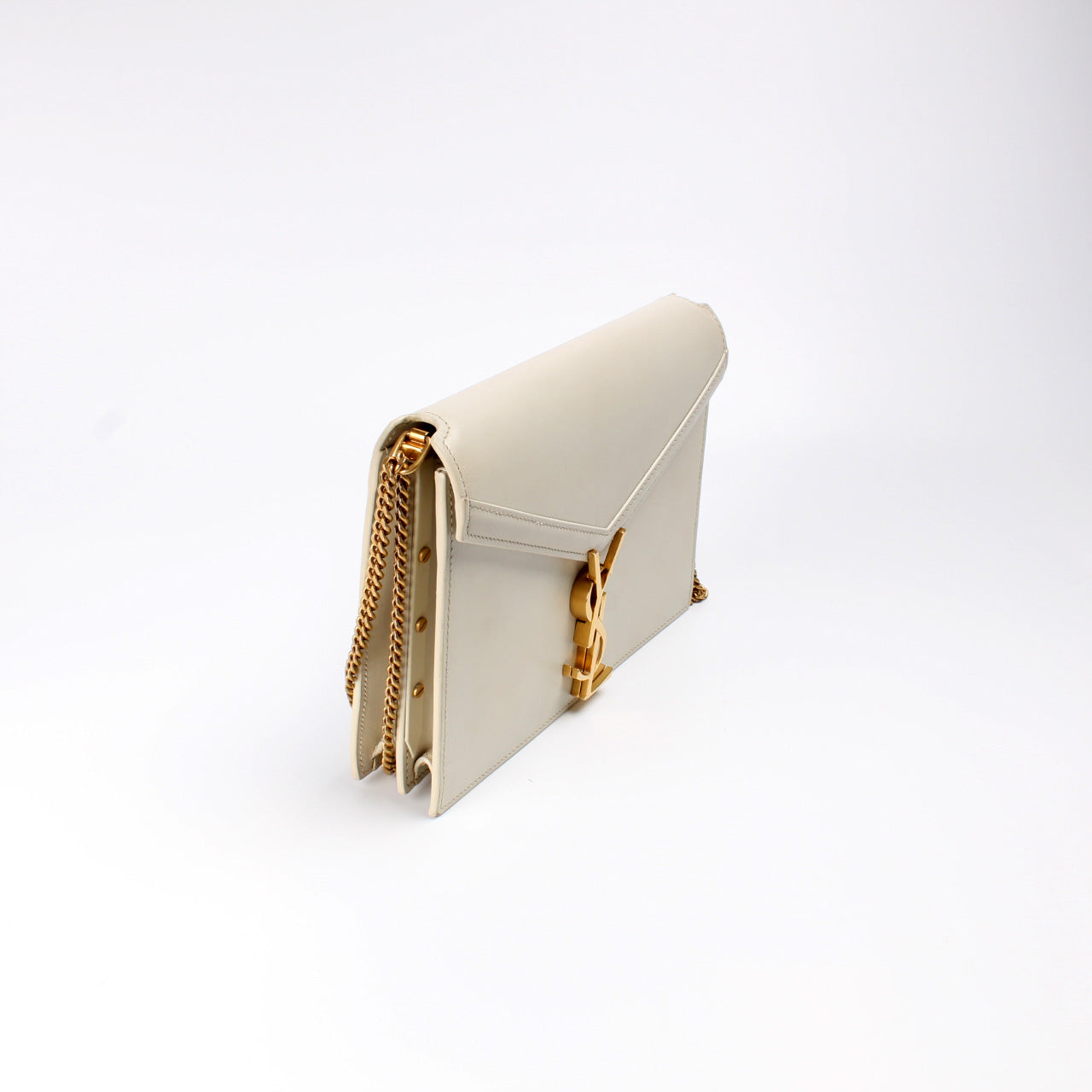 YSL Saint Laurent Saint Laurent Cassandra Smooth Bag Medium Chain Travel Bag