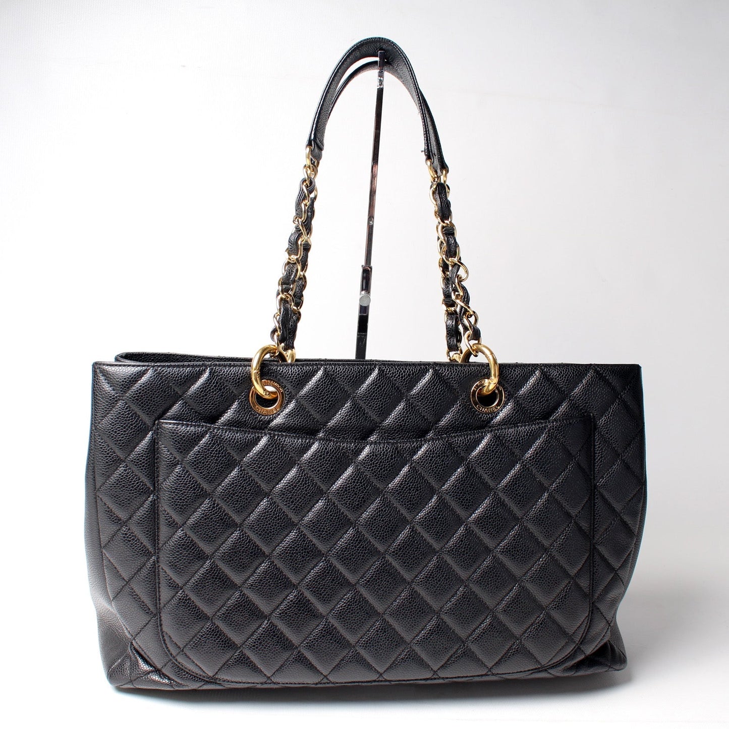 Chanel Grand Shopping XL Caviar 18M Tote Bag