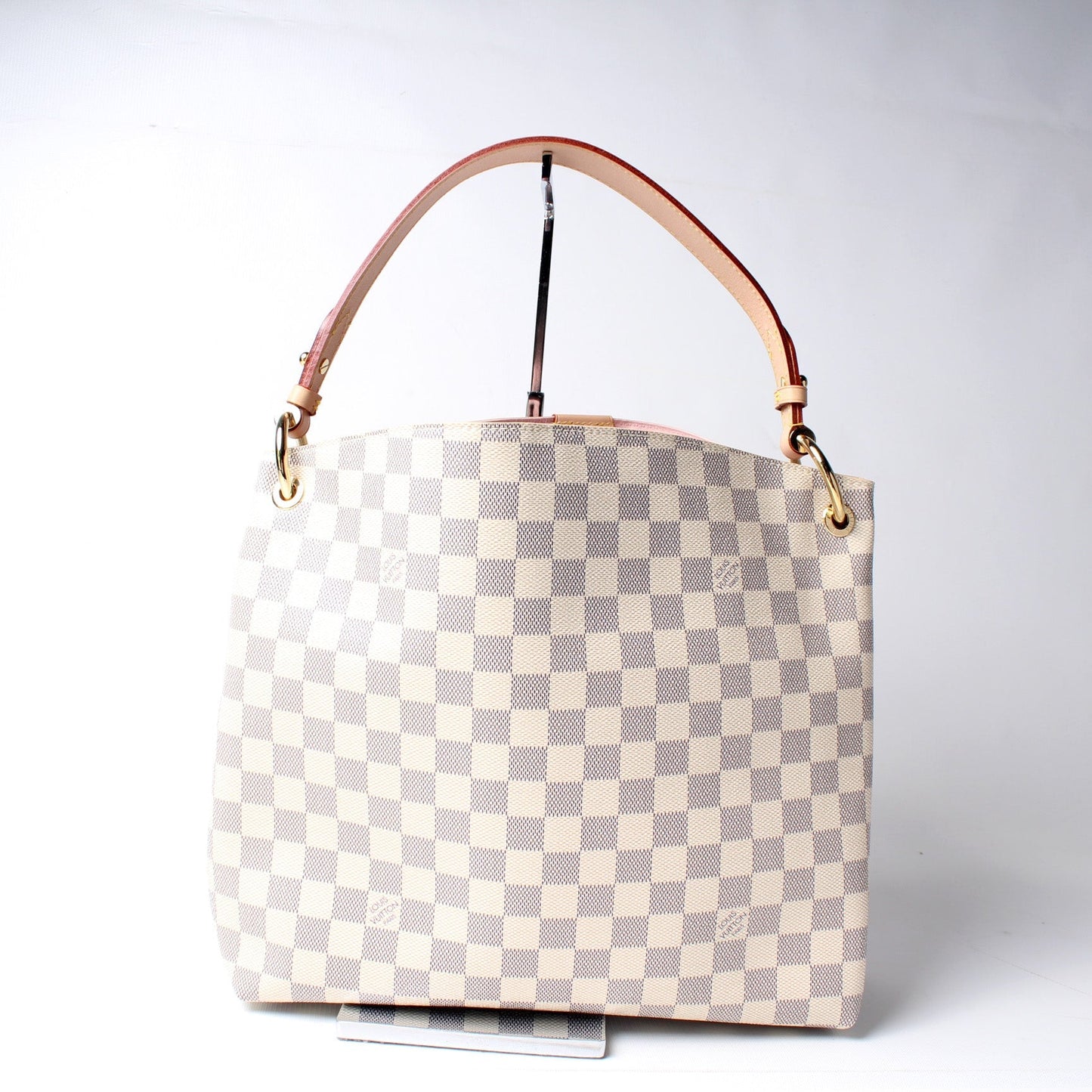 Louis Vuitton Graceful PM Azur Damier Handbag Azur 8