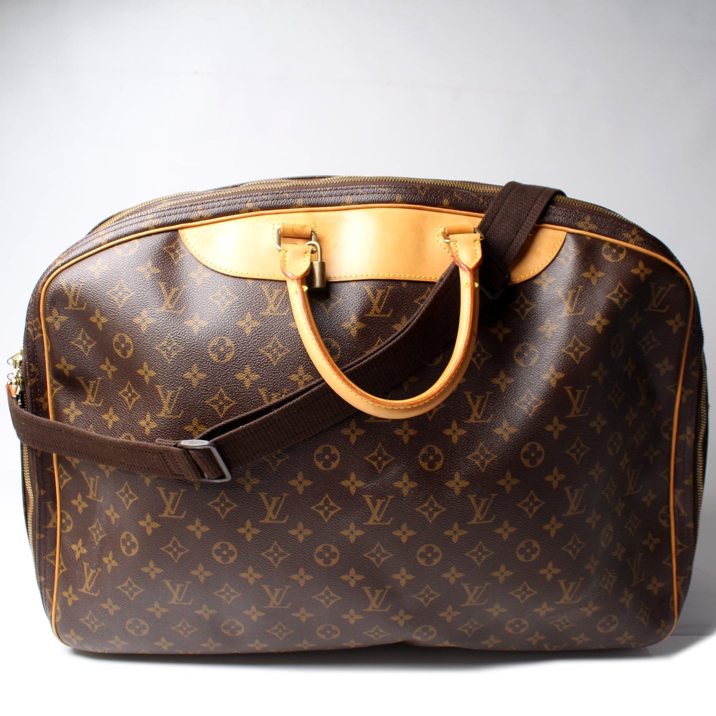 Louis Vuitton Alize 2 Compartment Monogram Handbag
