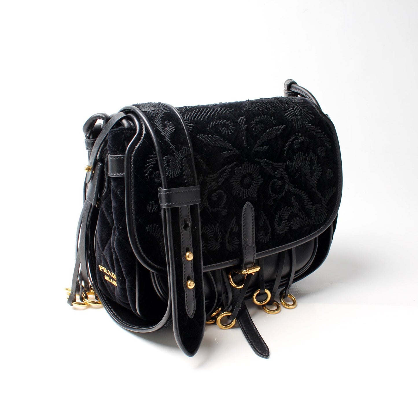 Prada Corsaire Velour Bag Travel Bag