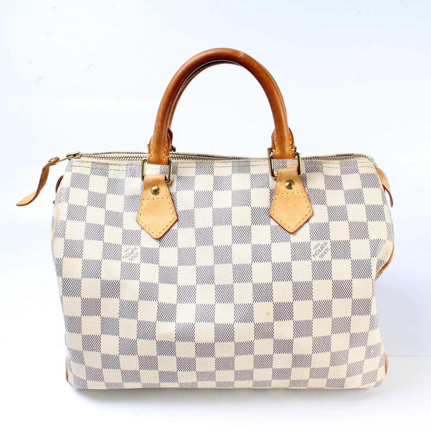 Louis Vuitton Speedy 30 Azur Damier Handbag Azur 3