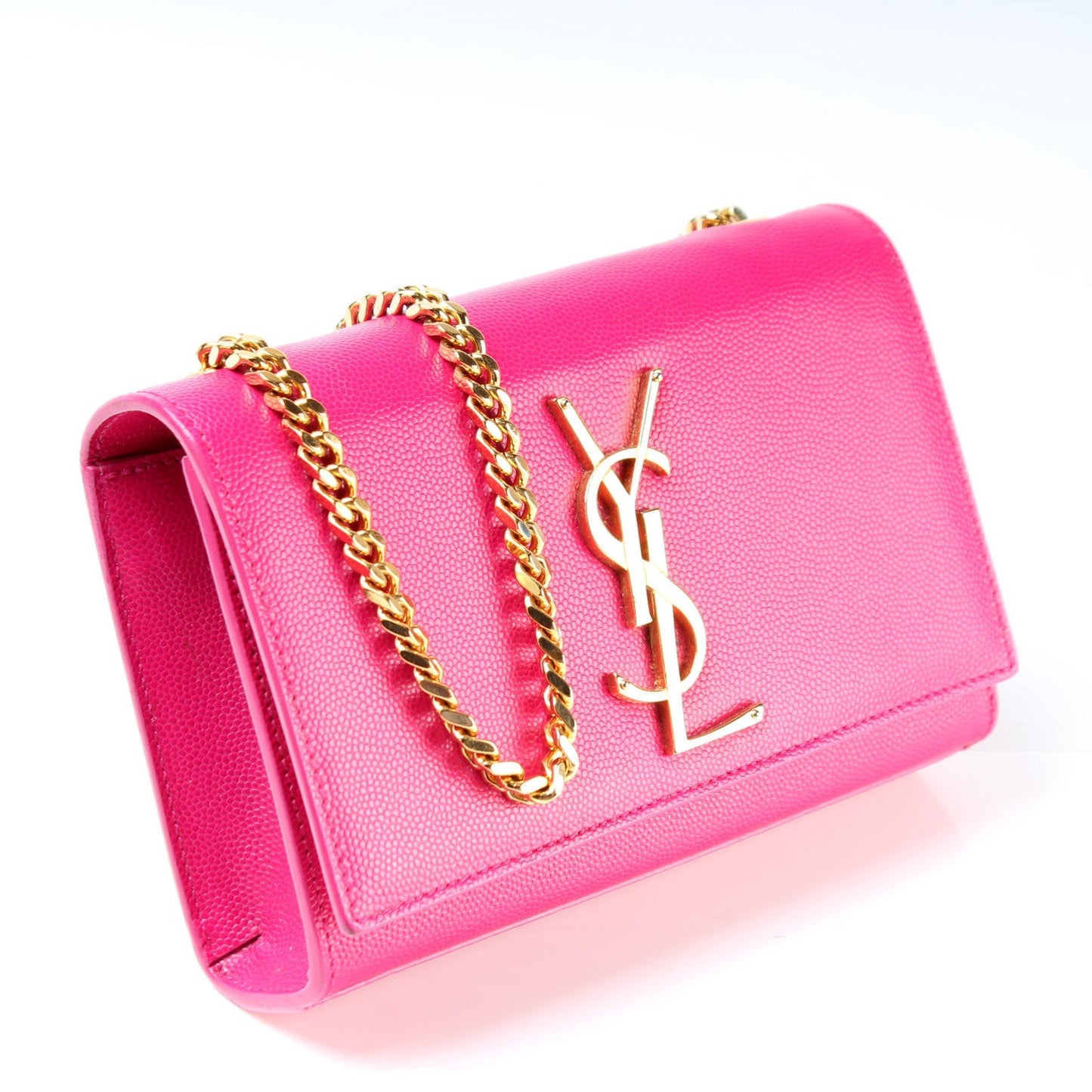 YSL Saint Laurent Saint Laurent Kate Grain Satchel Bag Small Travel Bag