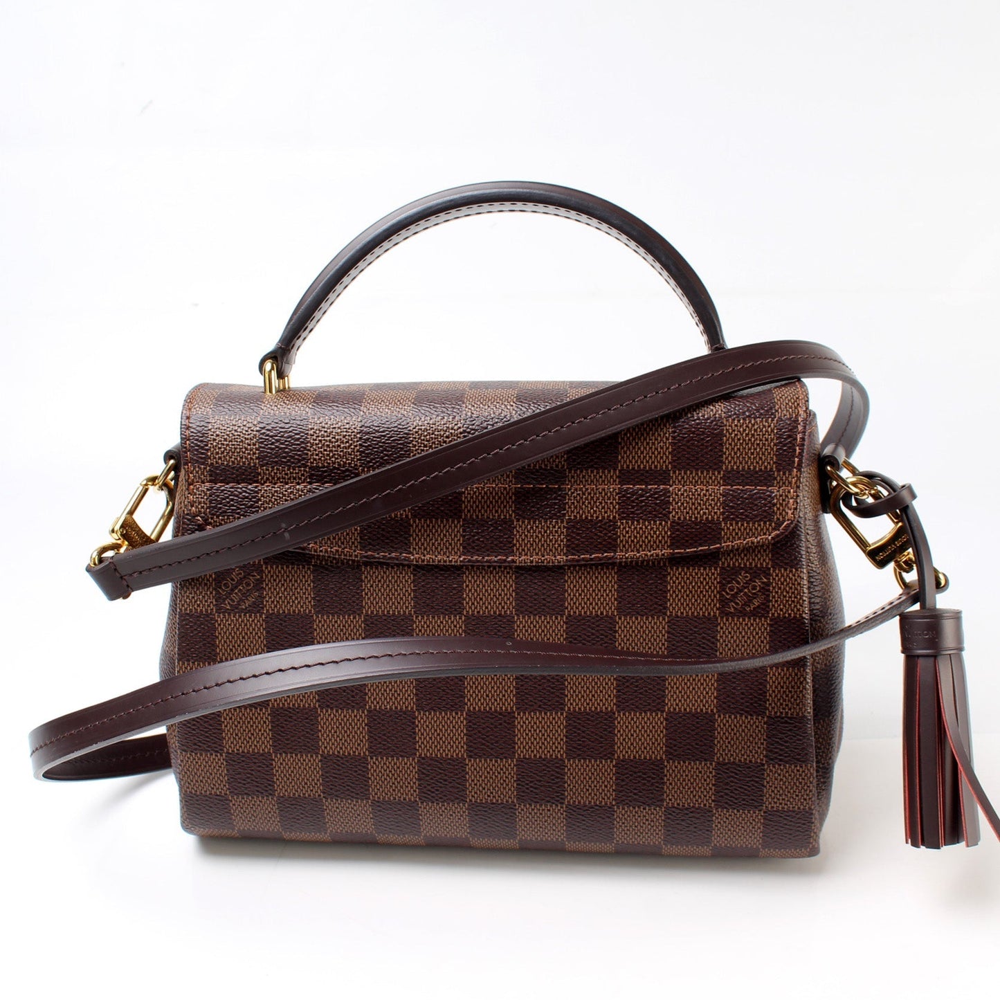 Louis Vuitton Croisette Ebene Damier Handbag Ebene 5