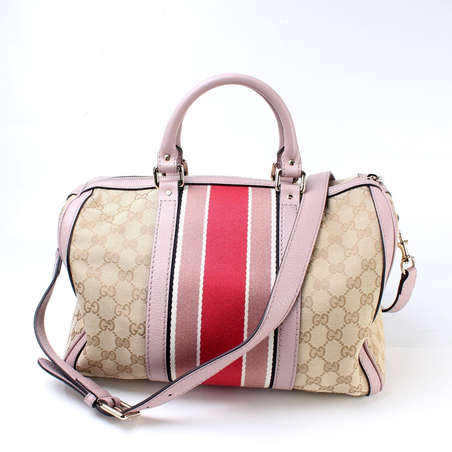 Gucci Boston Bag Canvas Travel Bag Canvas 7