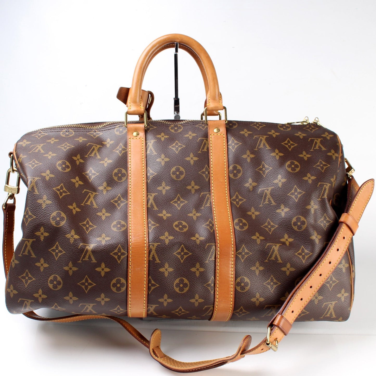 Louis Vuitton Keepall 45 Bandouliere Monogram Travel Bag Monogram 6