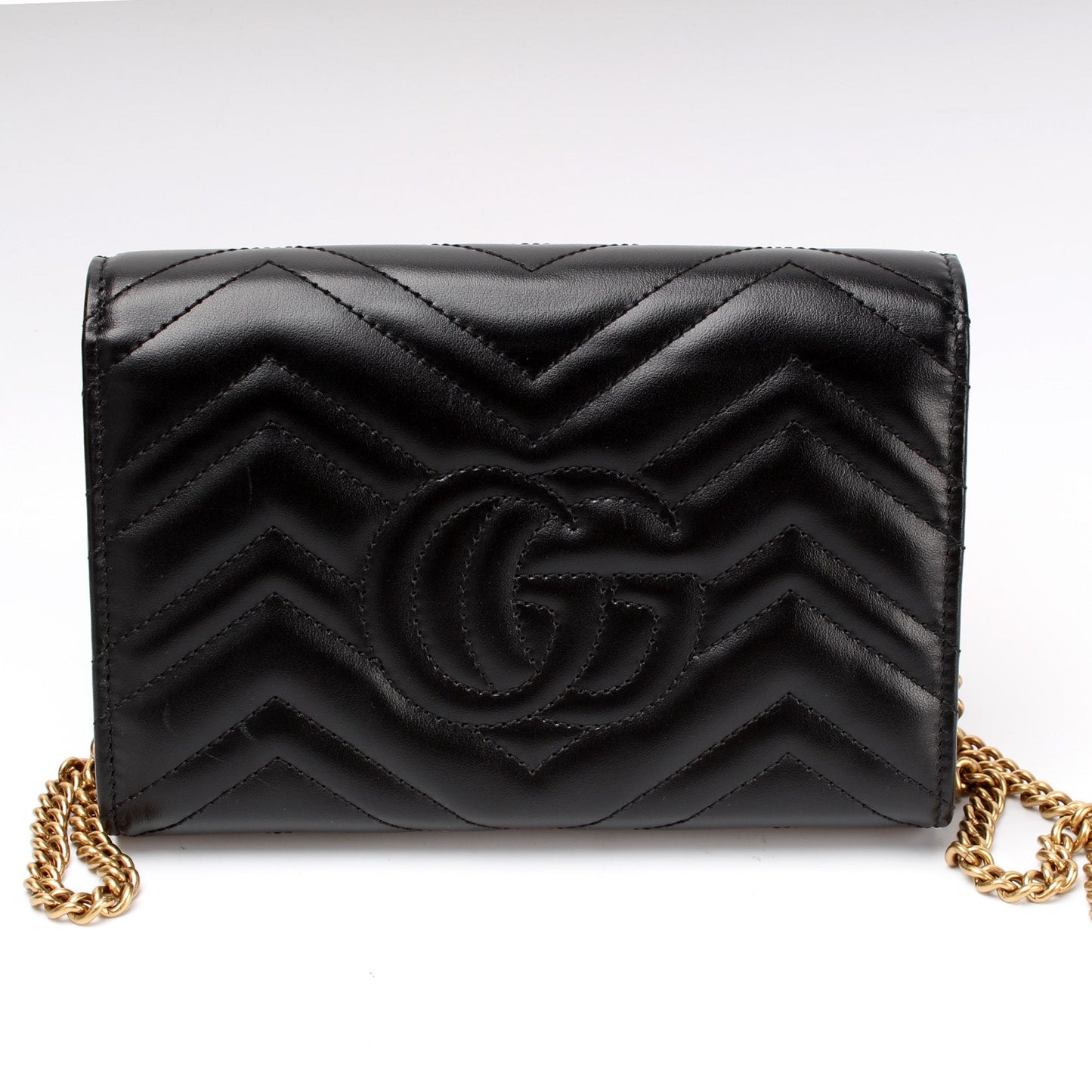 Gucci Marmont Chain Wallet Case Wallet 11
