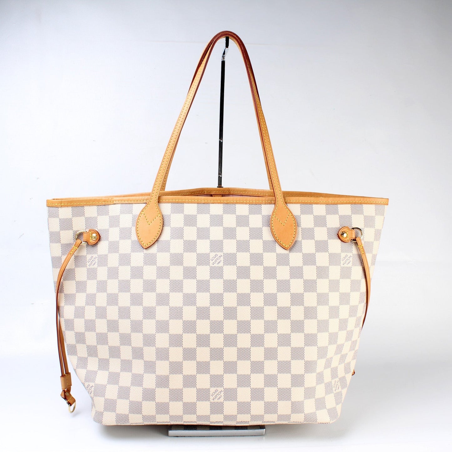 Louis Vuitton Neverfull MM Azur Damier Tote Bag Azur 1
