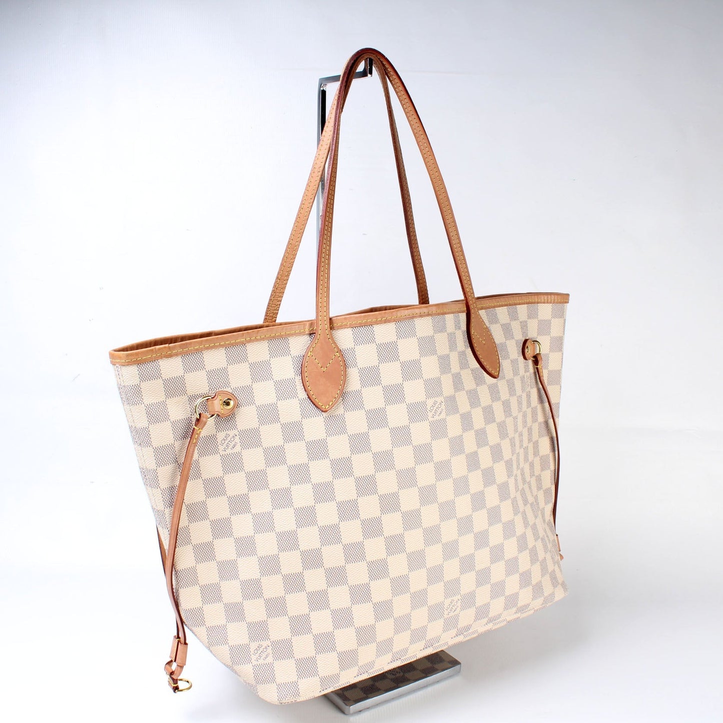 Louis Vuitton Neverfull MM Azur Damier Tote Bag Azur 59