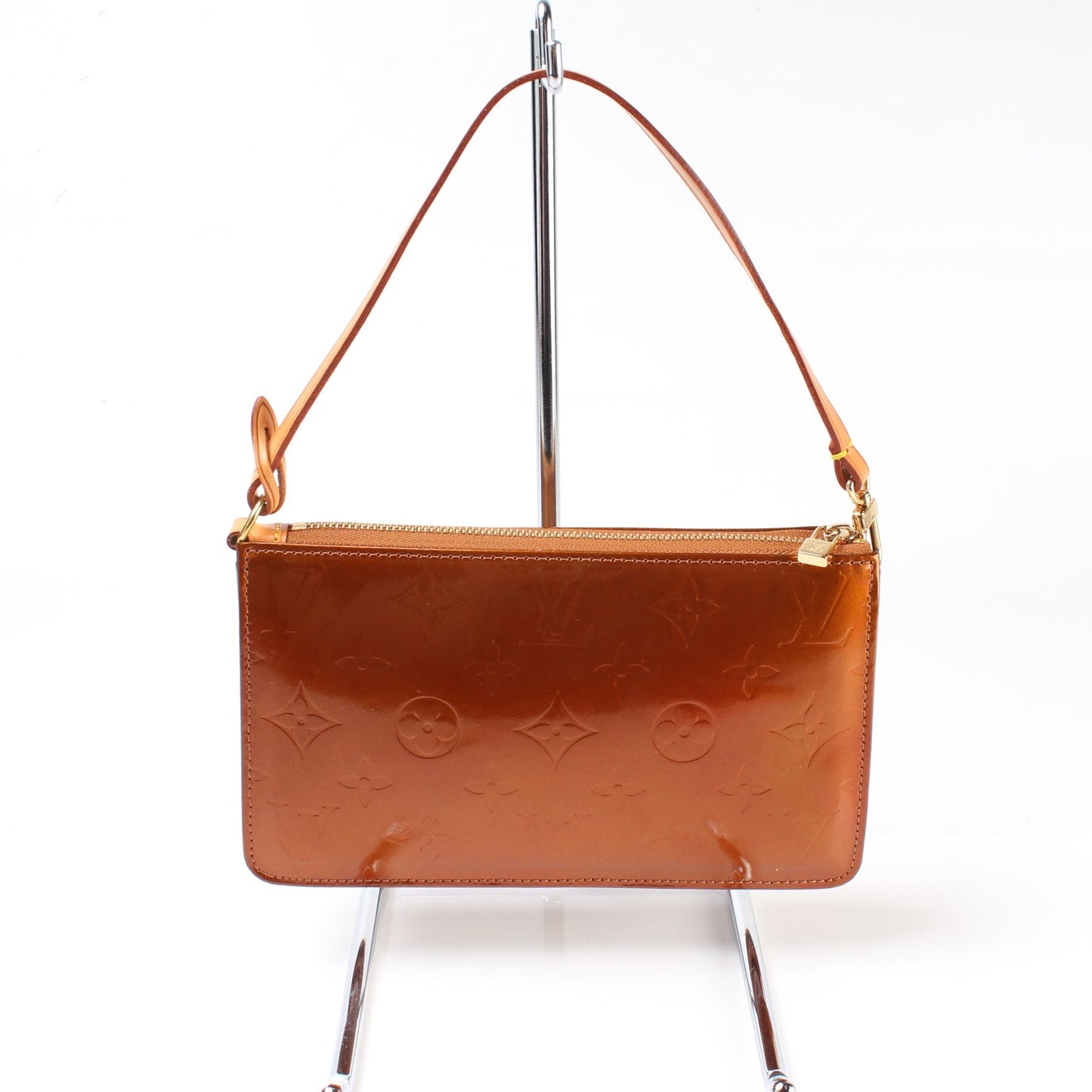 Louis Vuitton Pochette Lexington Monogram Vernis Clutch Bag
