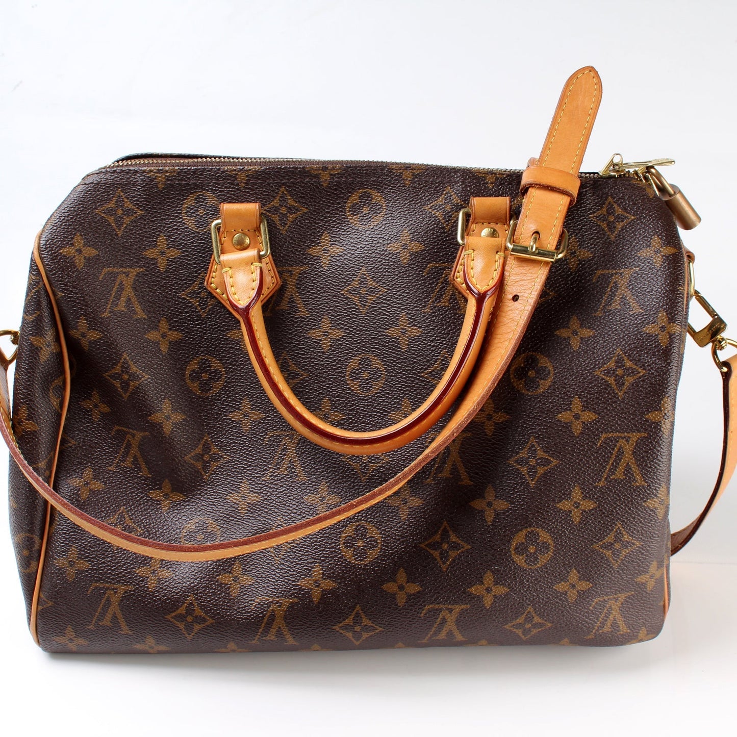 Louis Vuitton Speedy 30 Bandouliere Monogram Handbag Monogram 20
