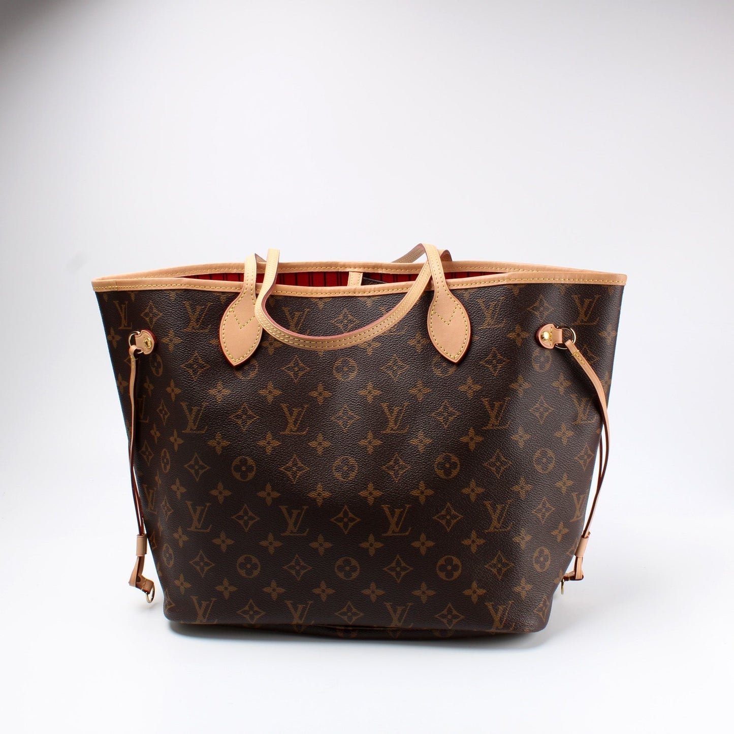 Louis Vuitton Neverfull MM W Wallt Monogram Tote Bag