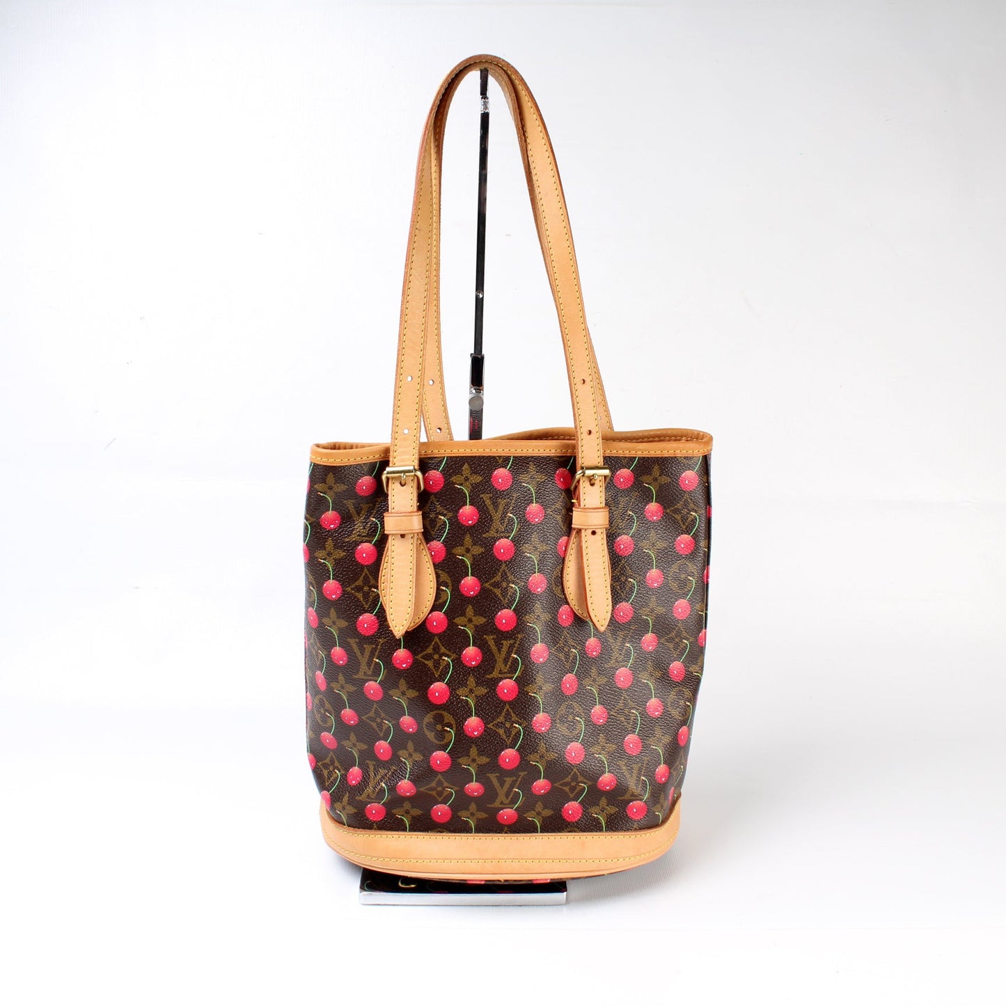 Louis Vuitton Petit Bucket Cerises Bucket Bag